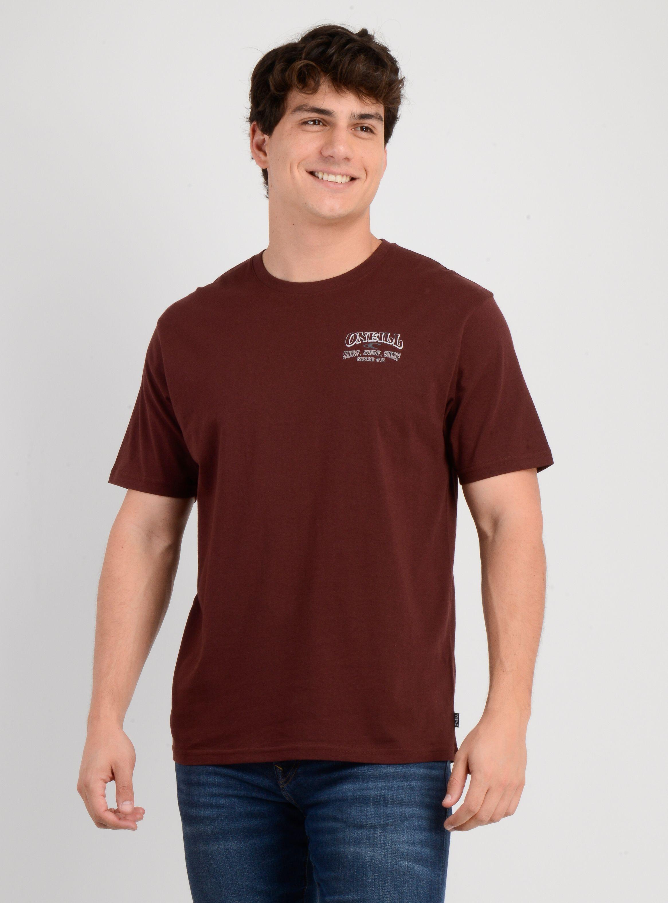 POLERA MANGA CORTA DAILY DRIVER ROJO OSCURO-0