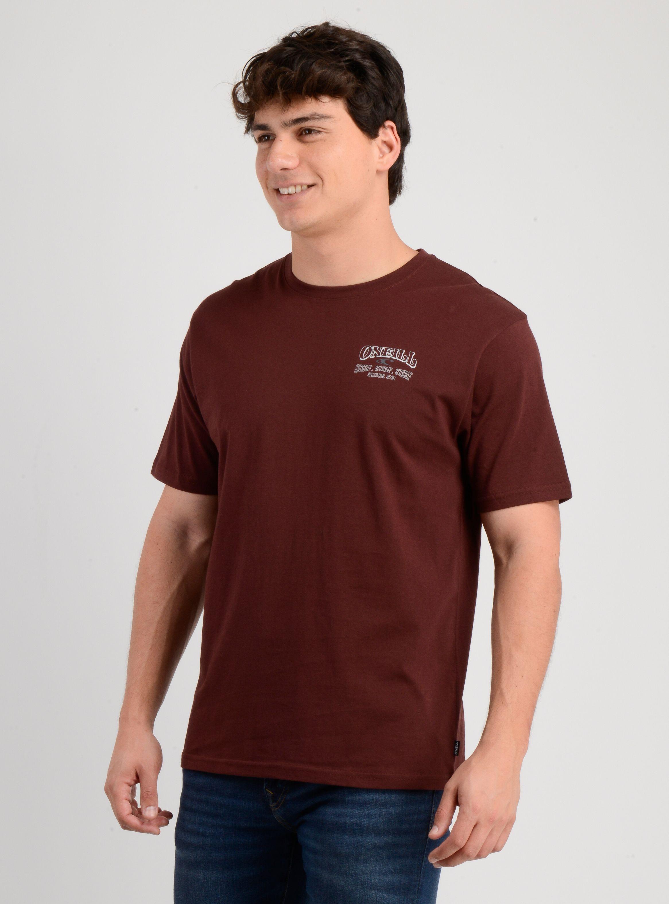 POLERA MANGA CORTA DAILY DRIVER ROJO OSCURO-2