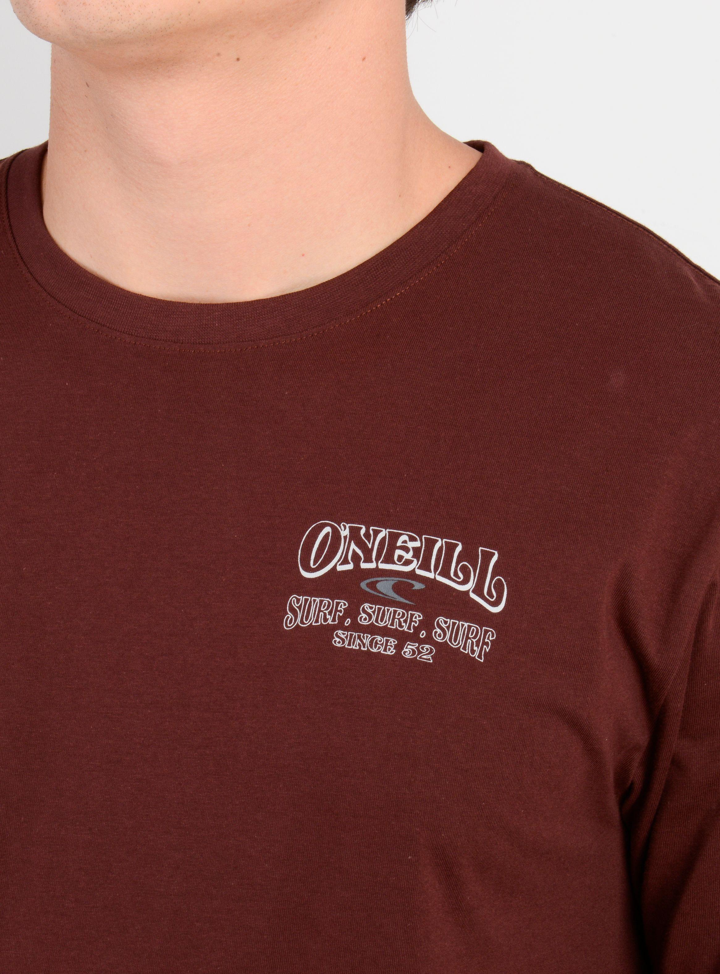 POLERA MANGA CORTA DAILY DRIVER ROJO OSCURO-4