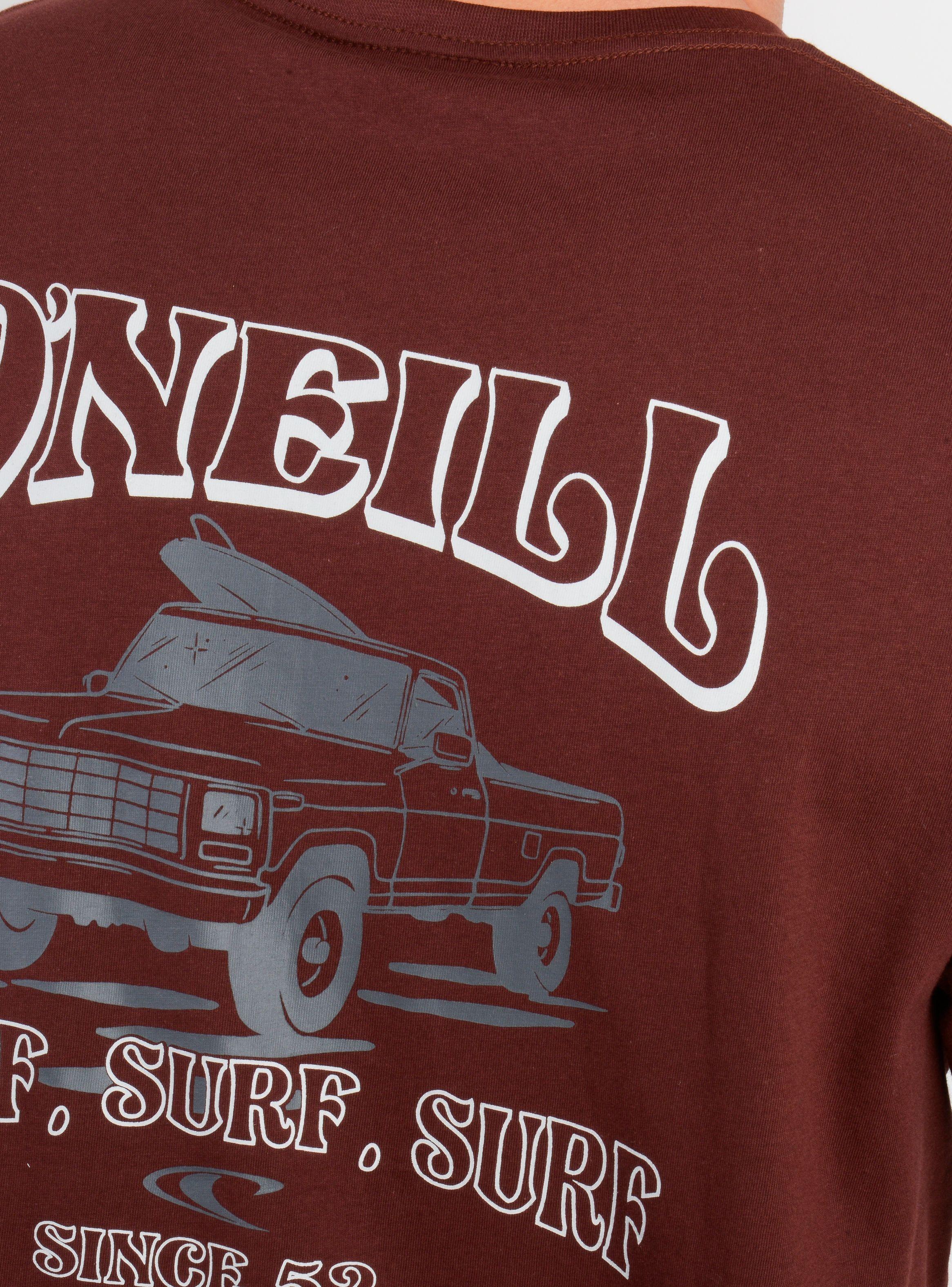 POLERA MANGA CORTA DAILY DRIVER ROJO OSCURO-5