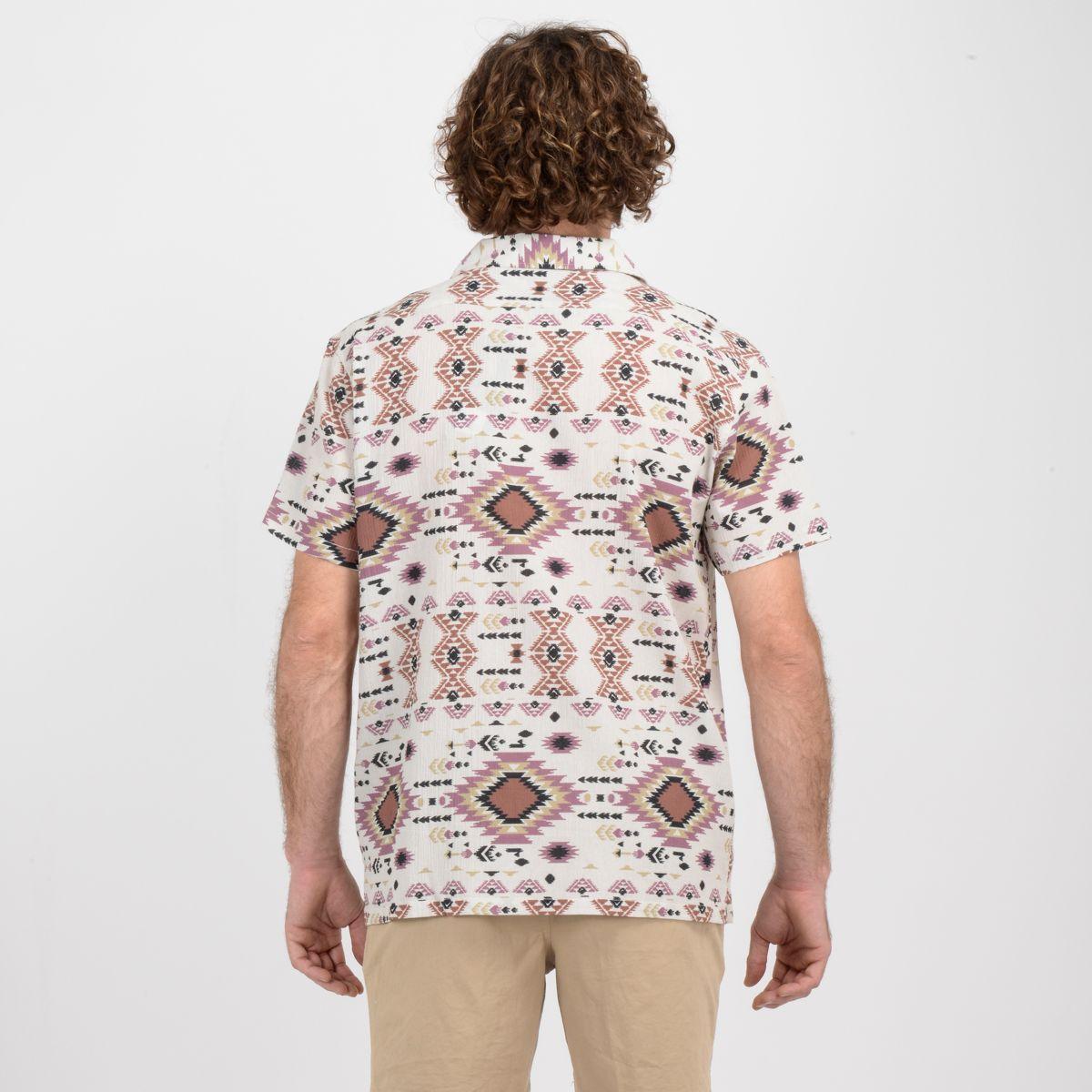 CAMISA MANGA CORTA PHUKET  BEIGE CLARO-2