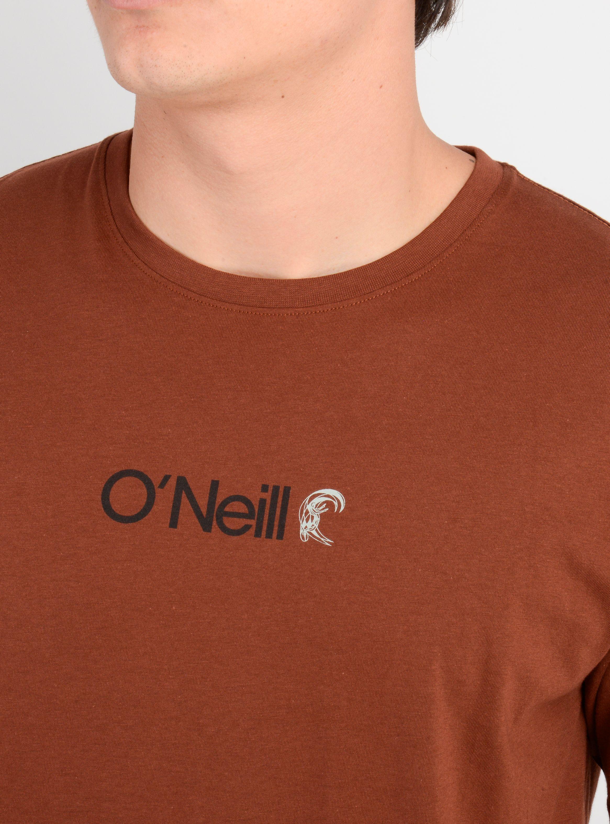 POLERA MANGA CORTA OG VERBAGE ROJO OSCURO-4