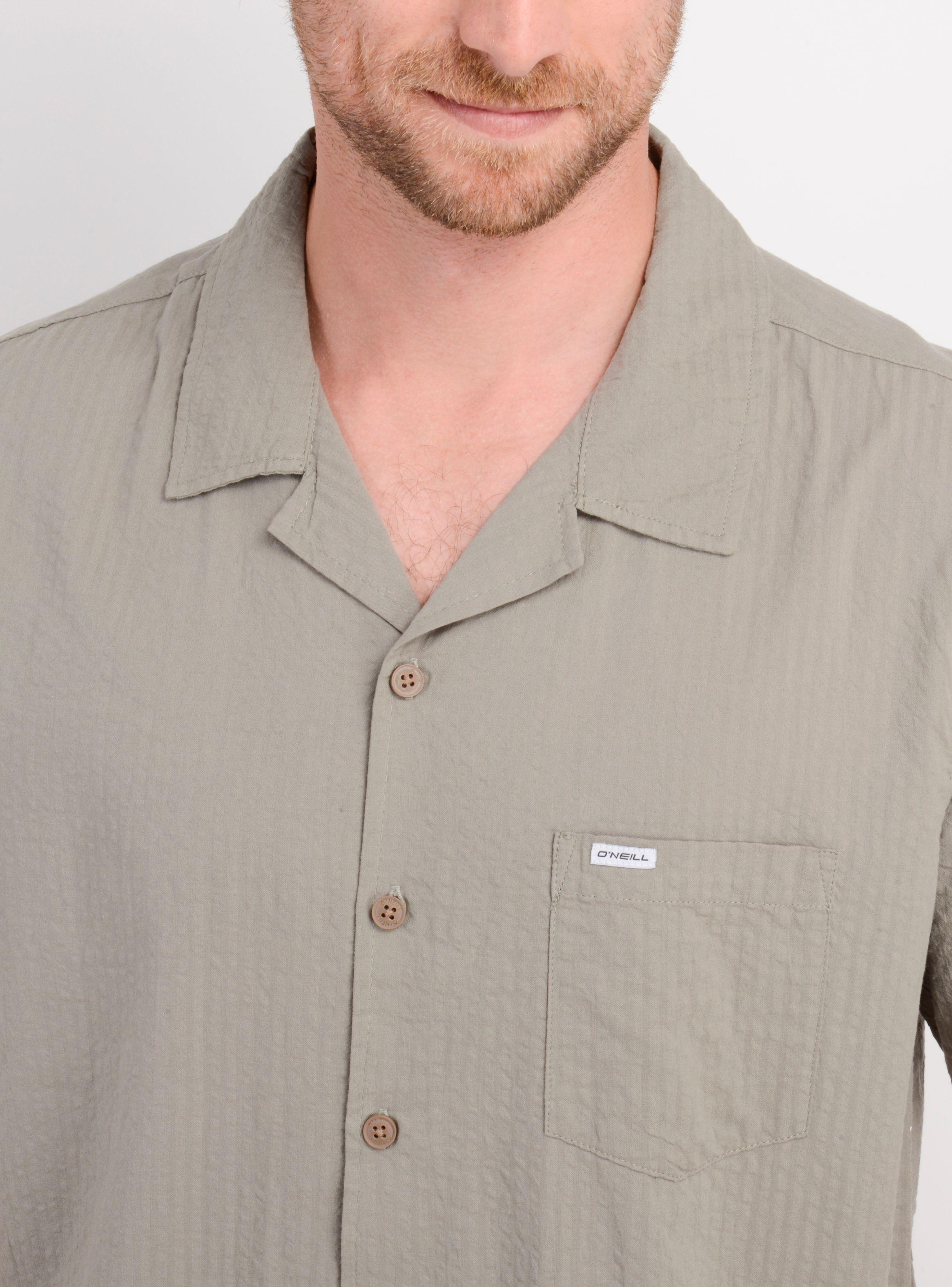 CAMISA MANGA CORTA HORIZON VERDE OSCURO-4