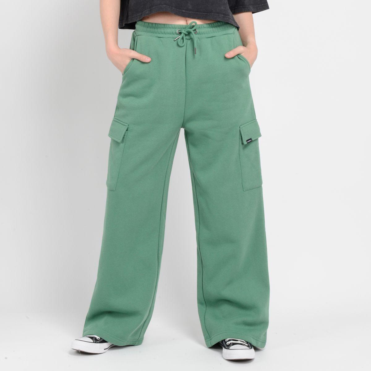 PANTALON RUBBER VERDE OSCURO-0