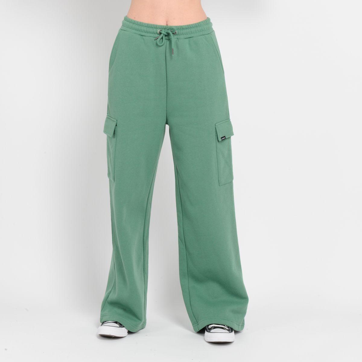 PANTALON RUBBER VERDE OSCURO-1