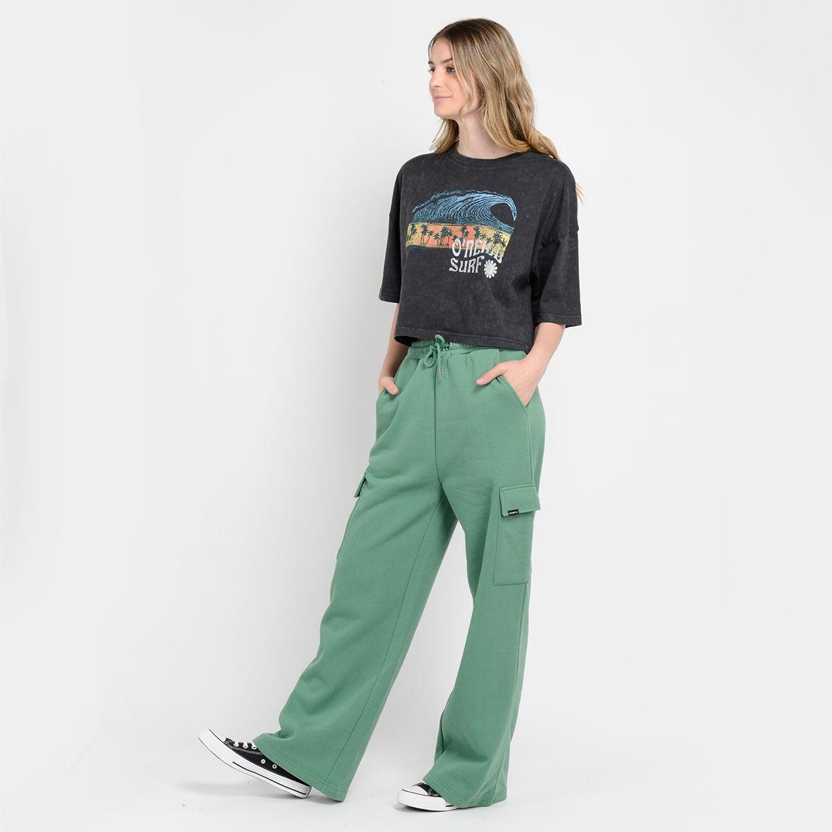 PANTALON RUBBER VERDE OSCURO-3