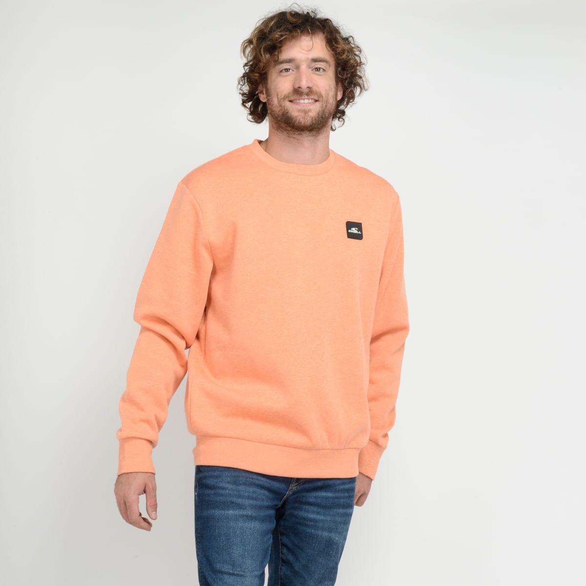 POLERON CUELLO REDONDO - I23HO074002 NARANJO-1