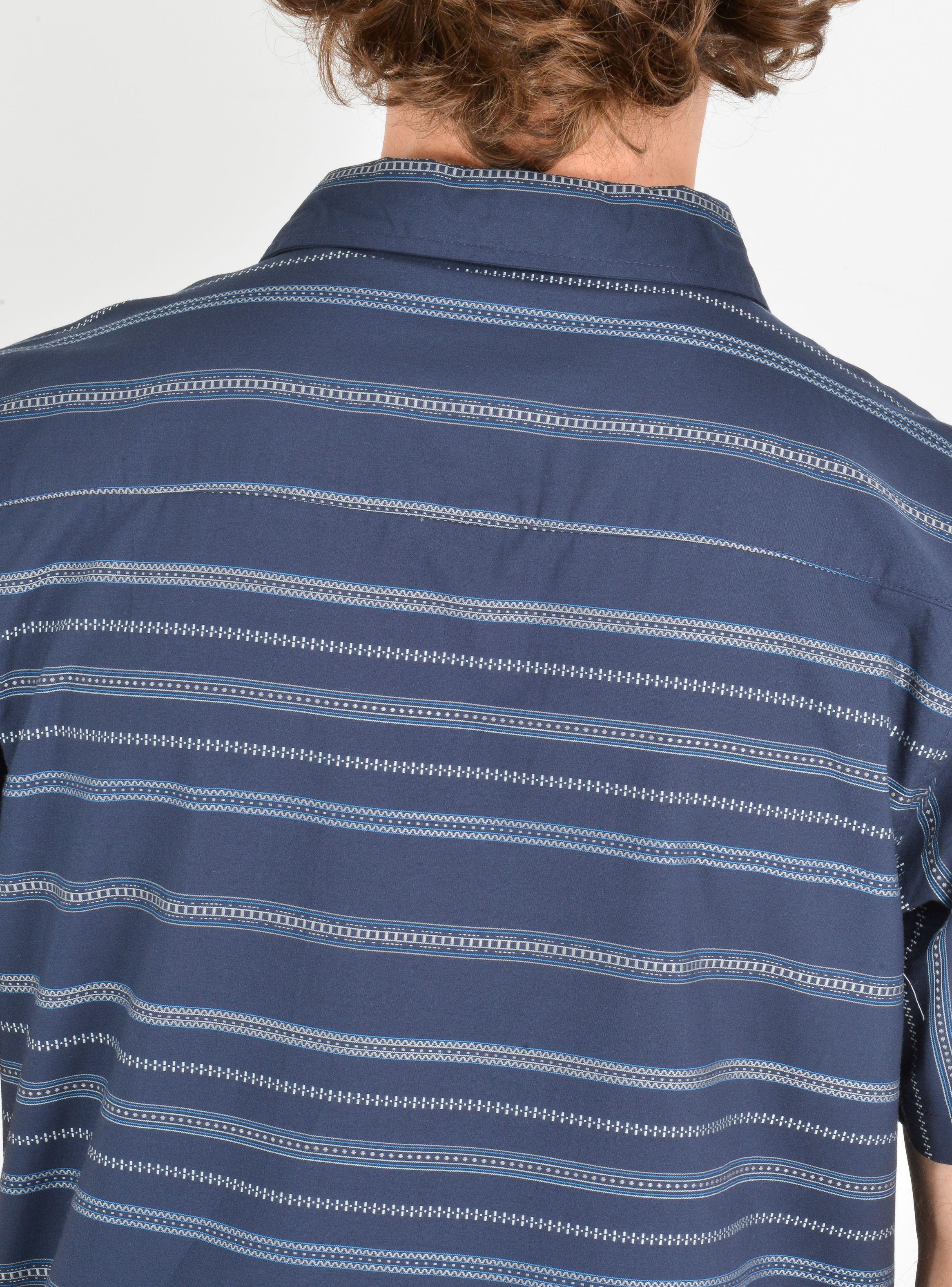 CAMISA MANGA CORTA SEAFARING STRIPÈ AZUL-5