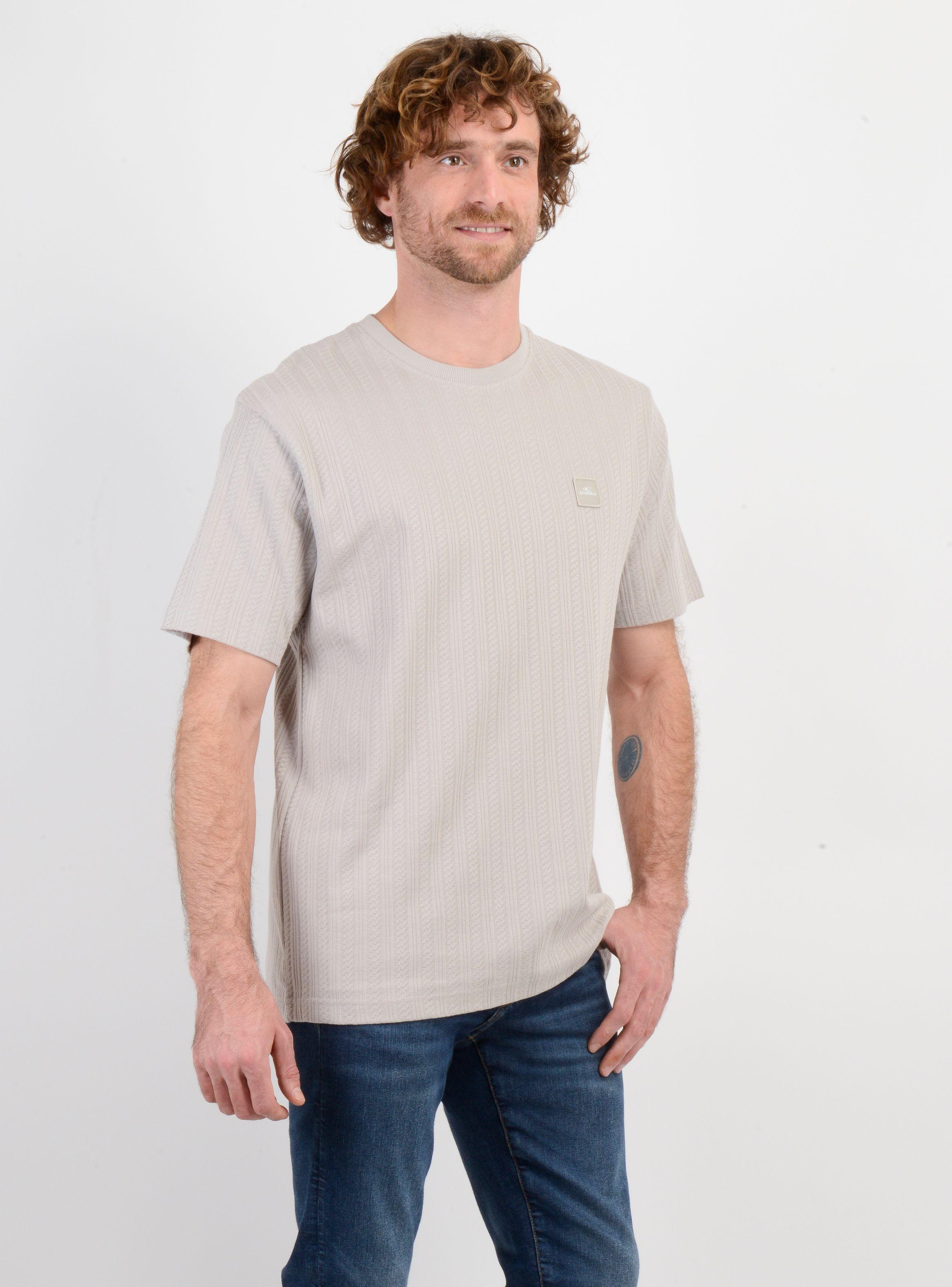 POLERA MANGA CORTA NEW LINE BEIGE-3