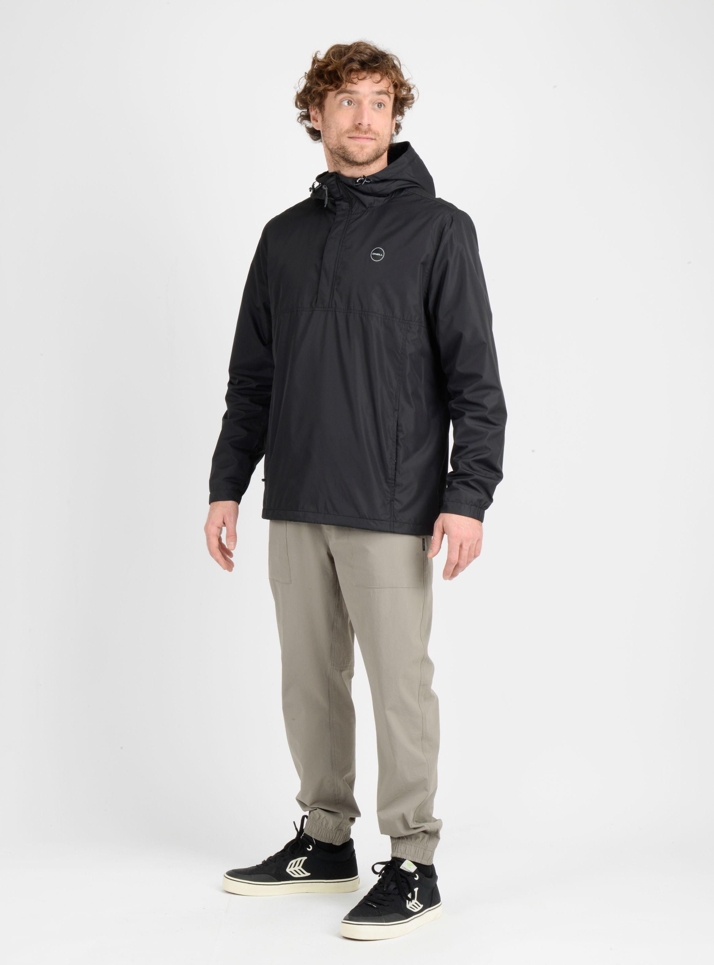 CORTAVIENTO NOMADIC ANORAK NEGRO-1