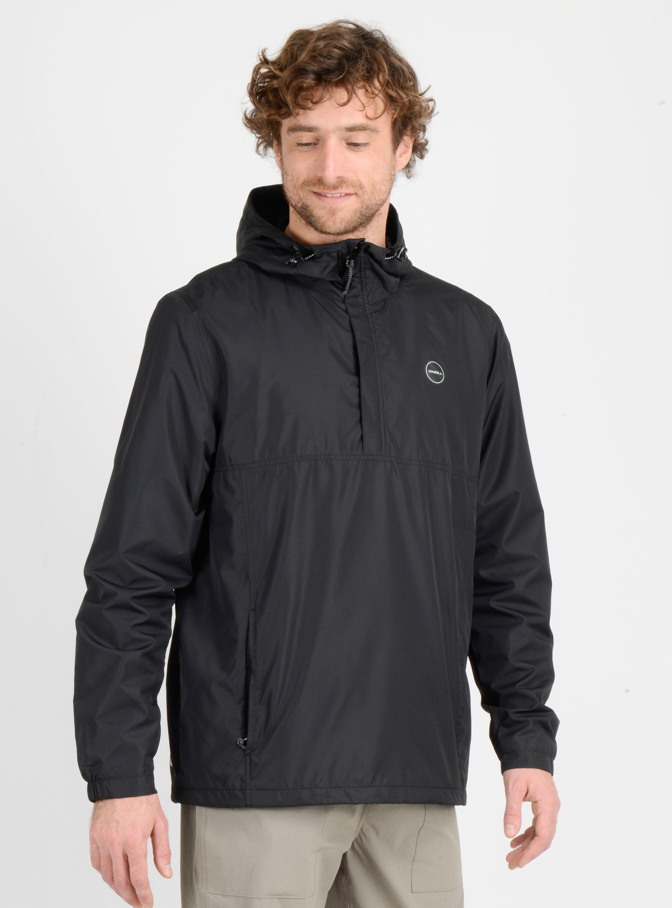 CORTAVIENTO NOMADIC ANORAK NEGRO-3