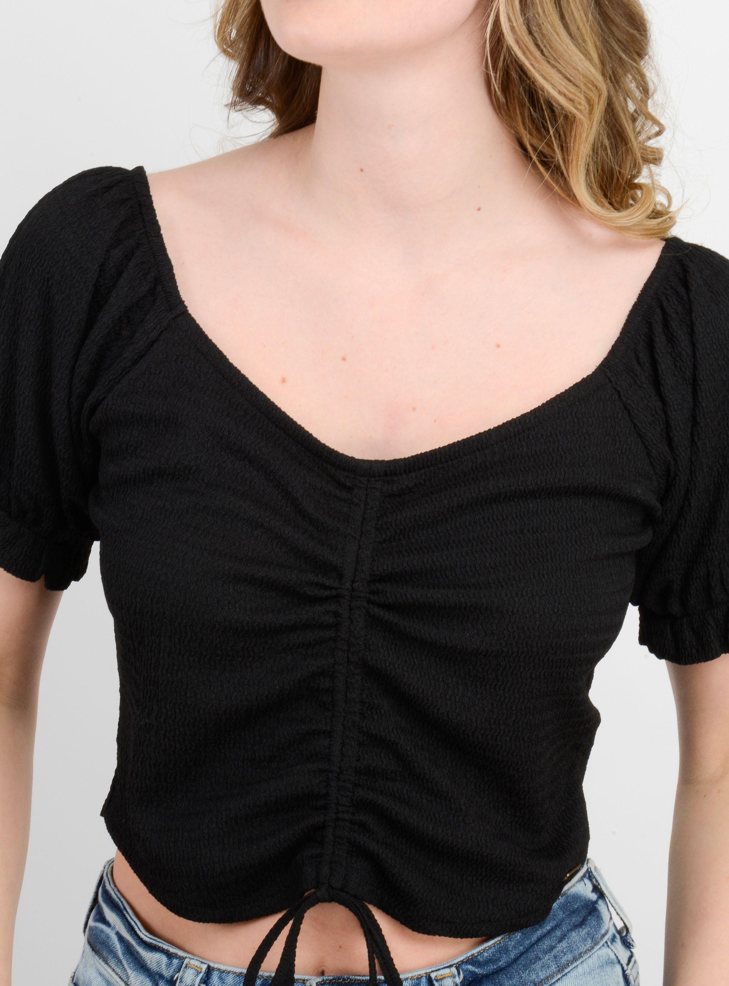 POLERA MANGA CORTA LEANNE II NEGRO-4