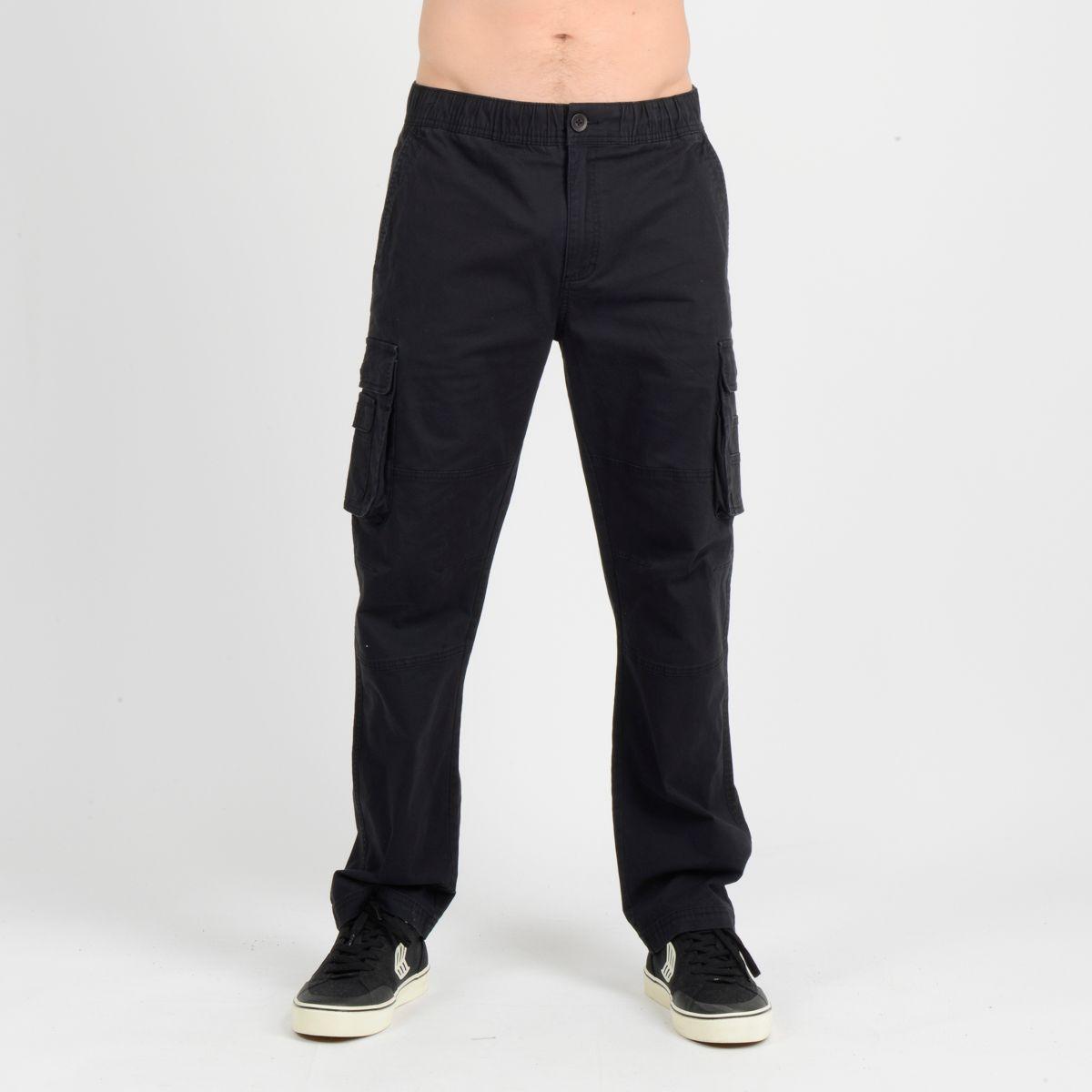 PANTALON CARGO BREXTON NEGRO-0