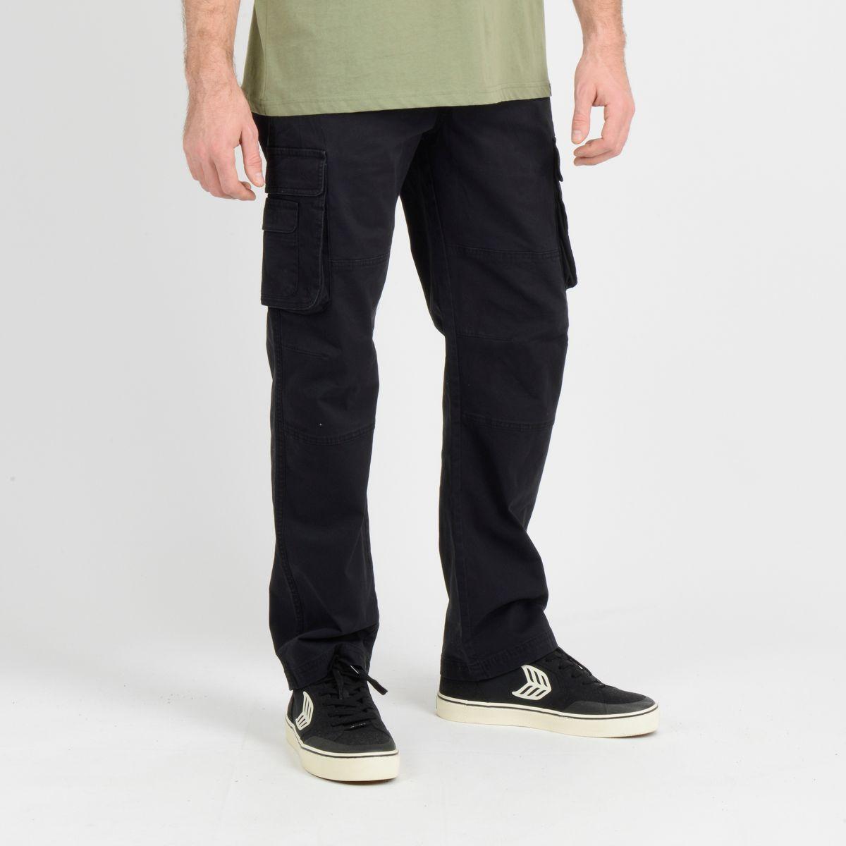 PANTALON CARGO BREXTON NEGRO-4