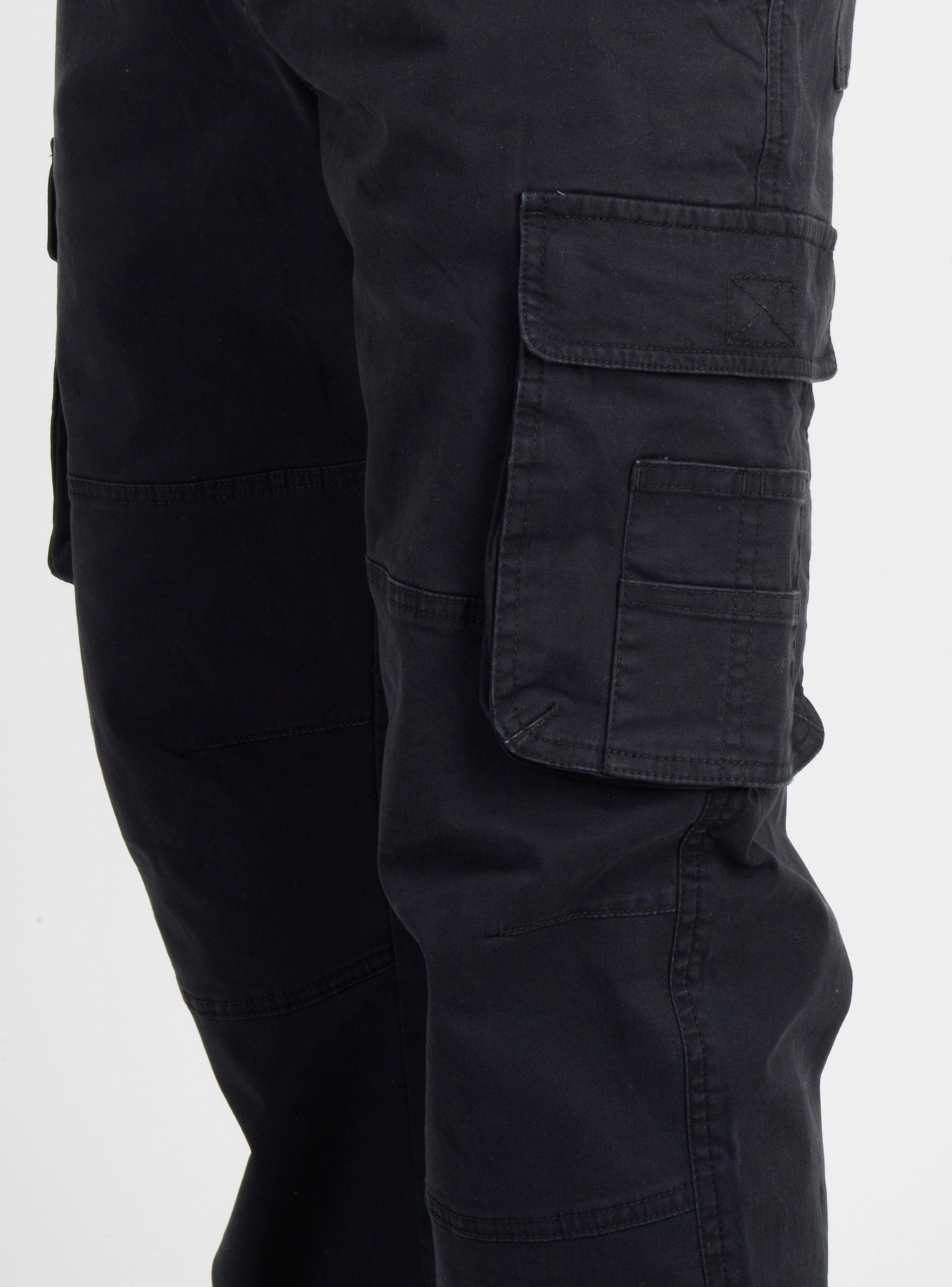 PANTALON CARGO BREXTON II NEGRO-5