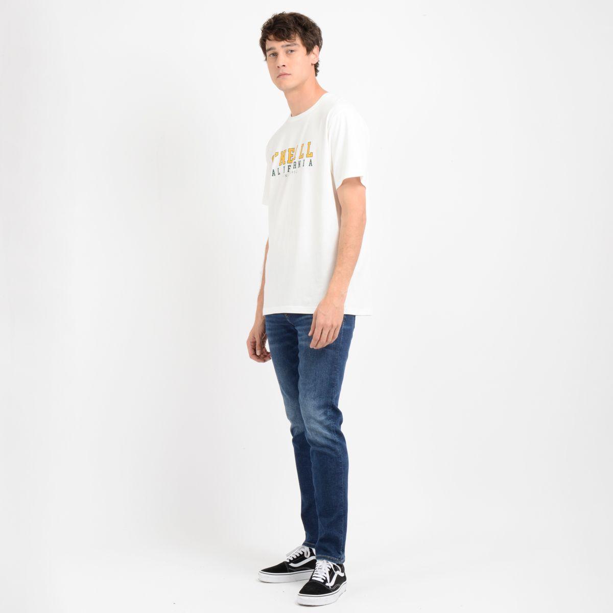 POLERA MANGA CORTA STATE MUIR BEIGE CLARO-3