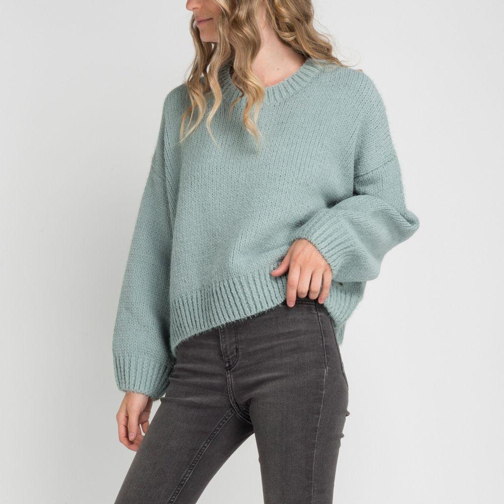 SWEATER I22MU146001 VERDE CLARO / PASTEL-2