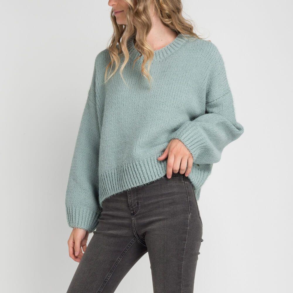 SWEATER I22MU146001 VERDE CLARO / PASTEL-6