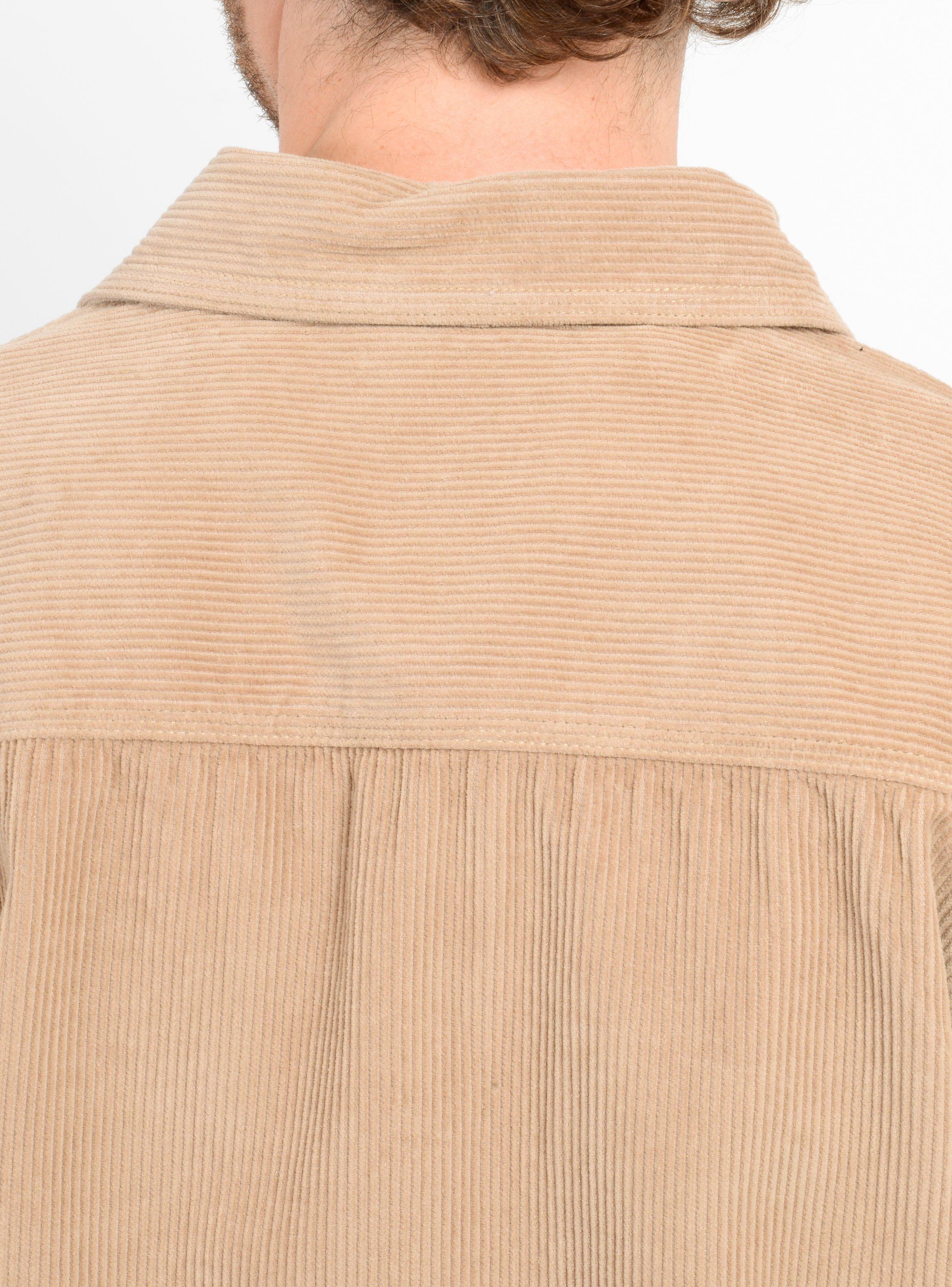 CAMISA COTELE HERITAGE BEIGE-5