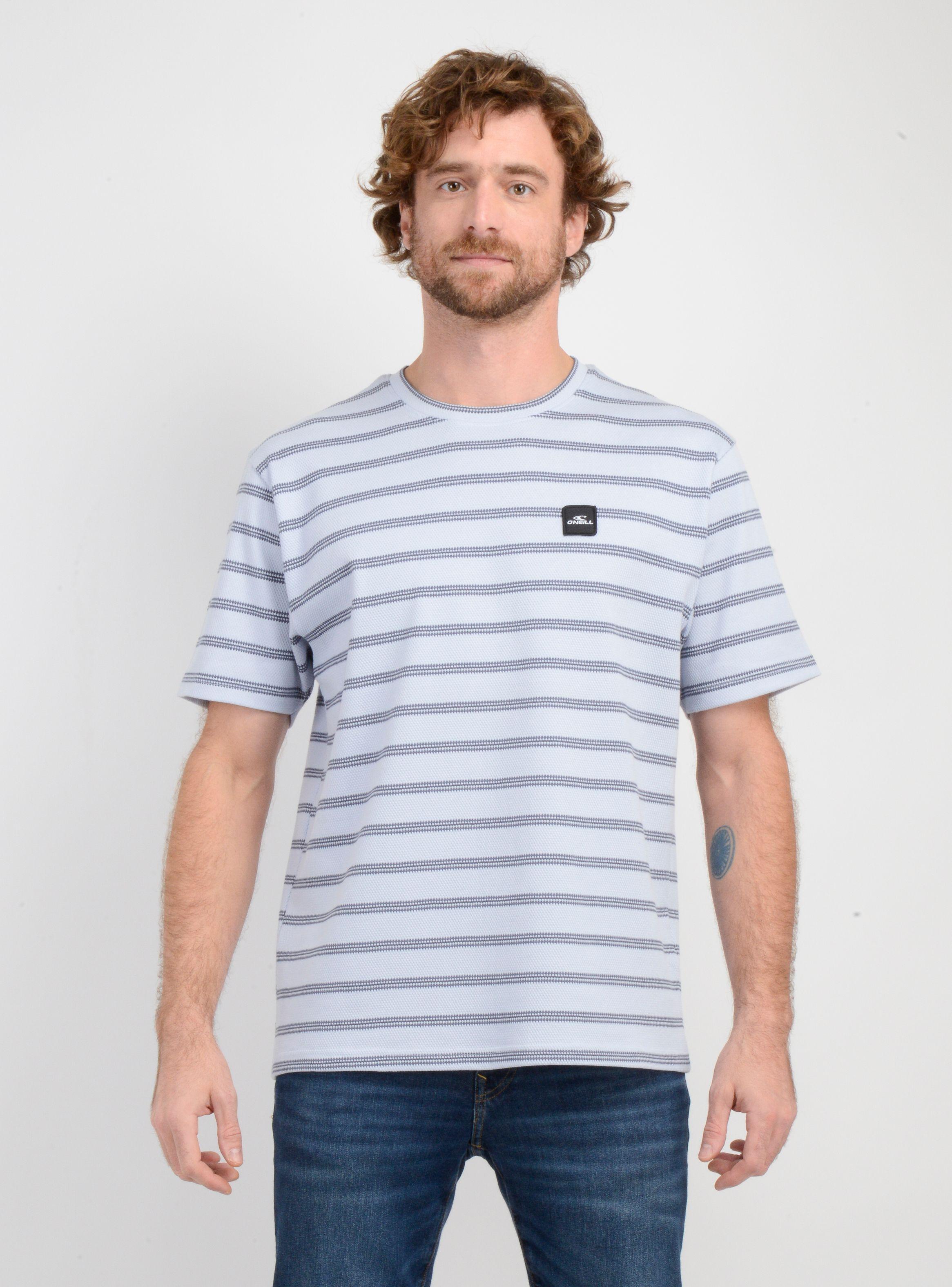 POLERA MANGA CORTA HIGH LINE AZUL-0