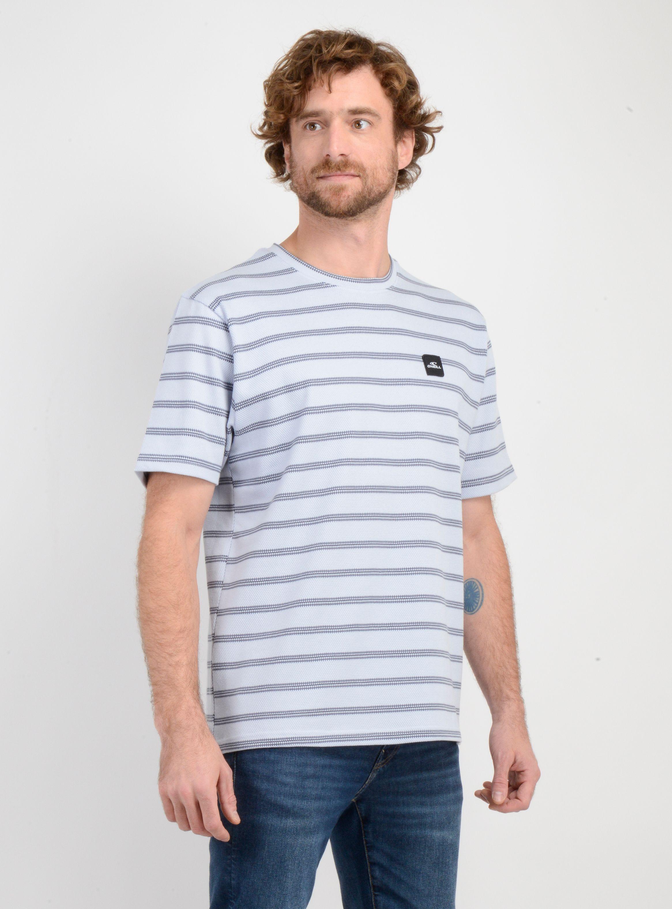 POLERA MANGA CORTA HIGH LINE AZUL-3