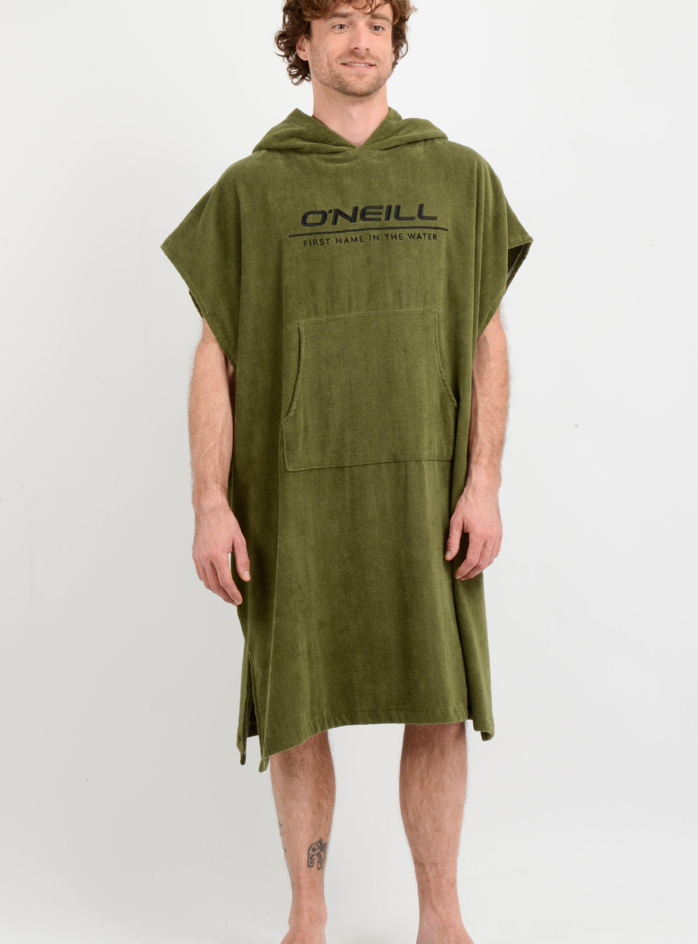 PONCHO TOALLA CALI  VERDE OSCURO-0