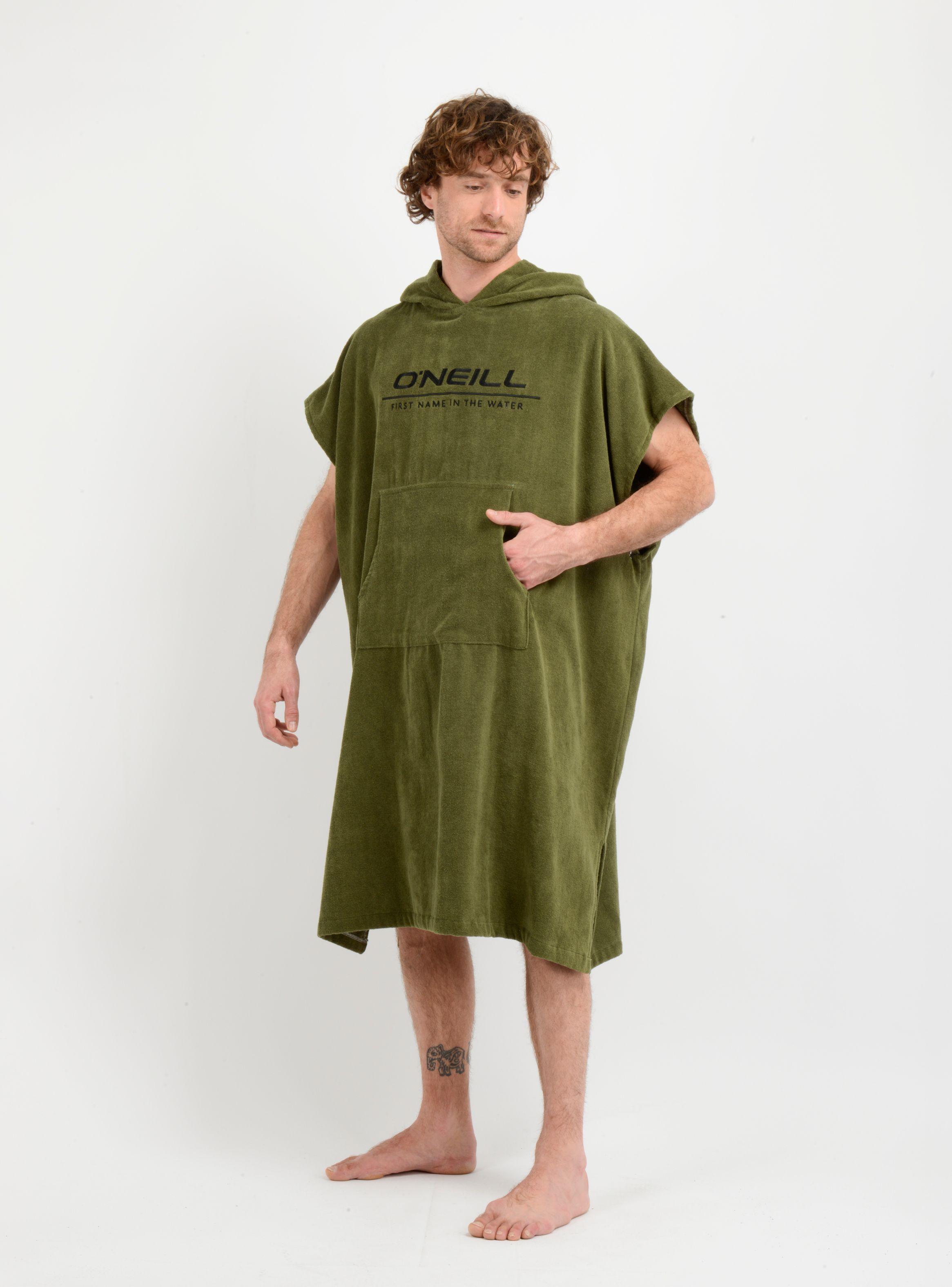 PONCHO TOALLA CALI  VERDE OSCURO-2