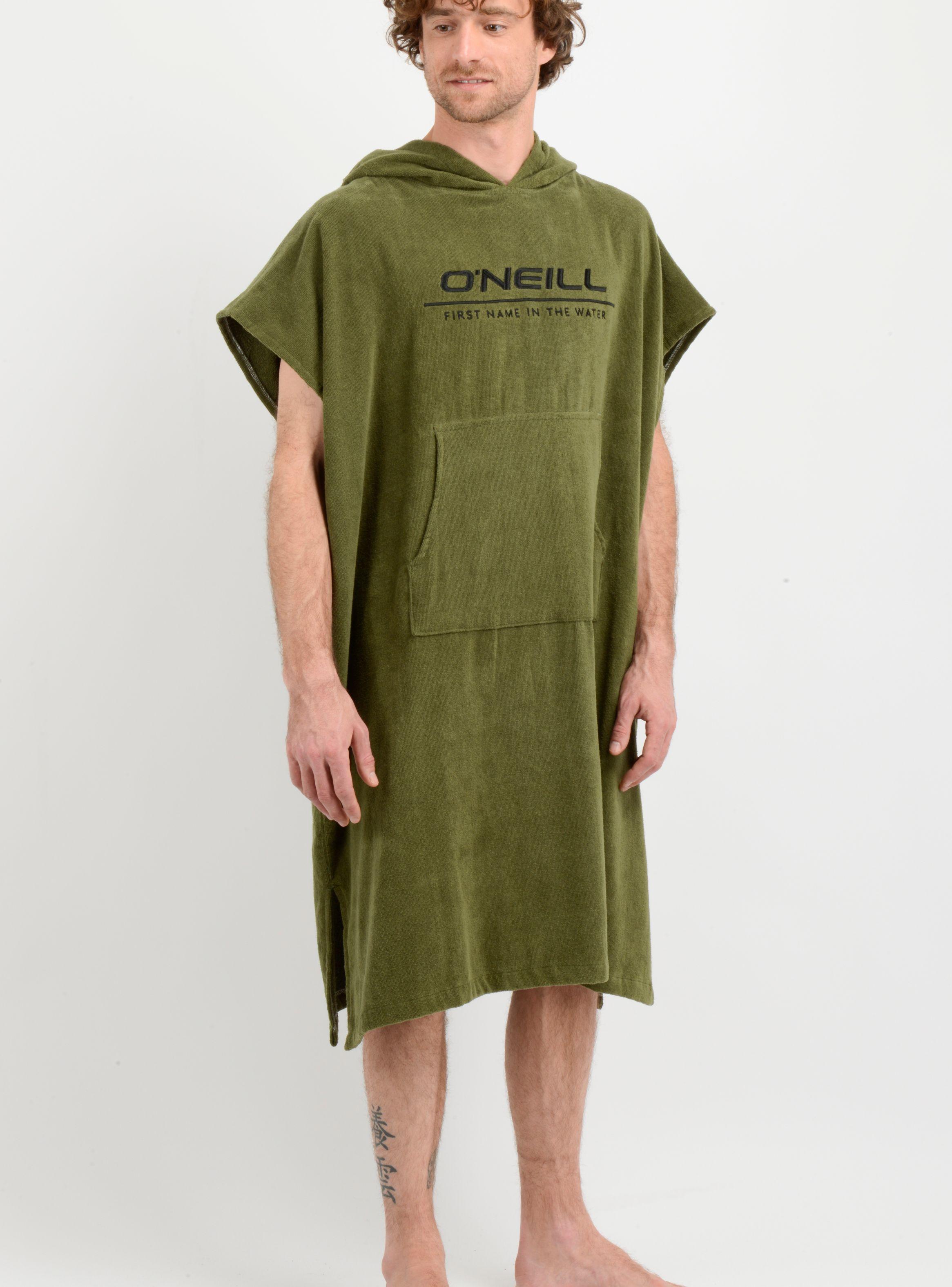 PONCHO TOALLA CALI  VERDE OSCURO-3