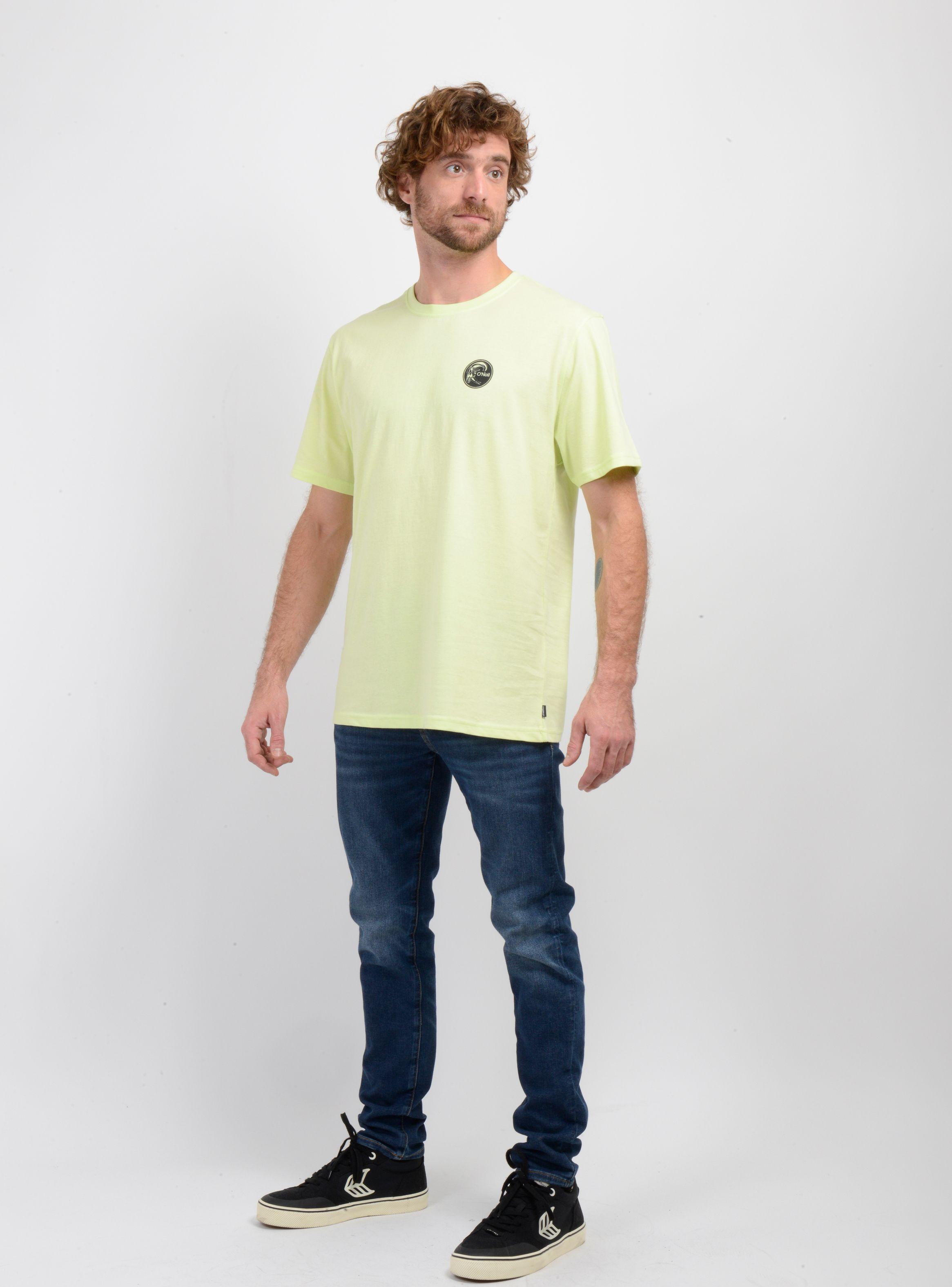 POLERA MANGA CORTA ORIGINAL SURF SHOP VERDE CLARO-2