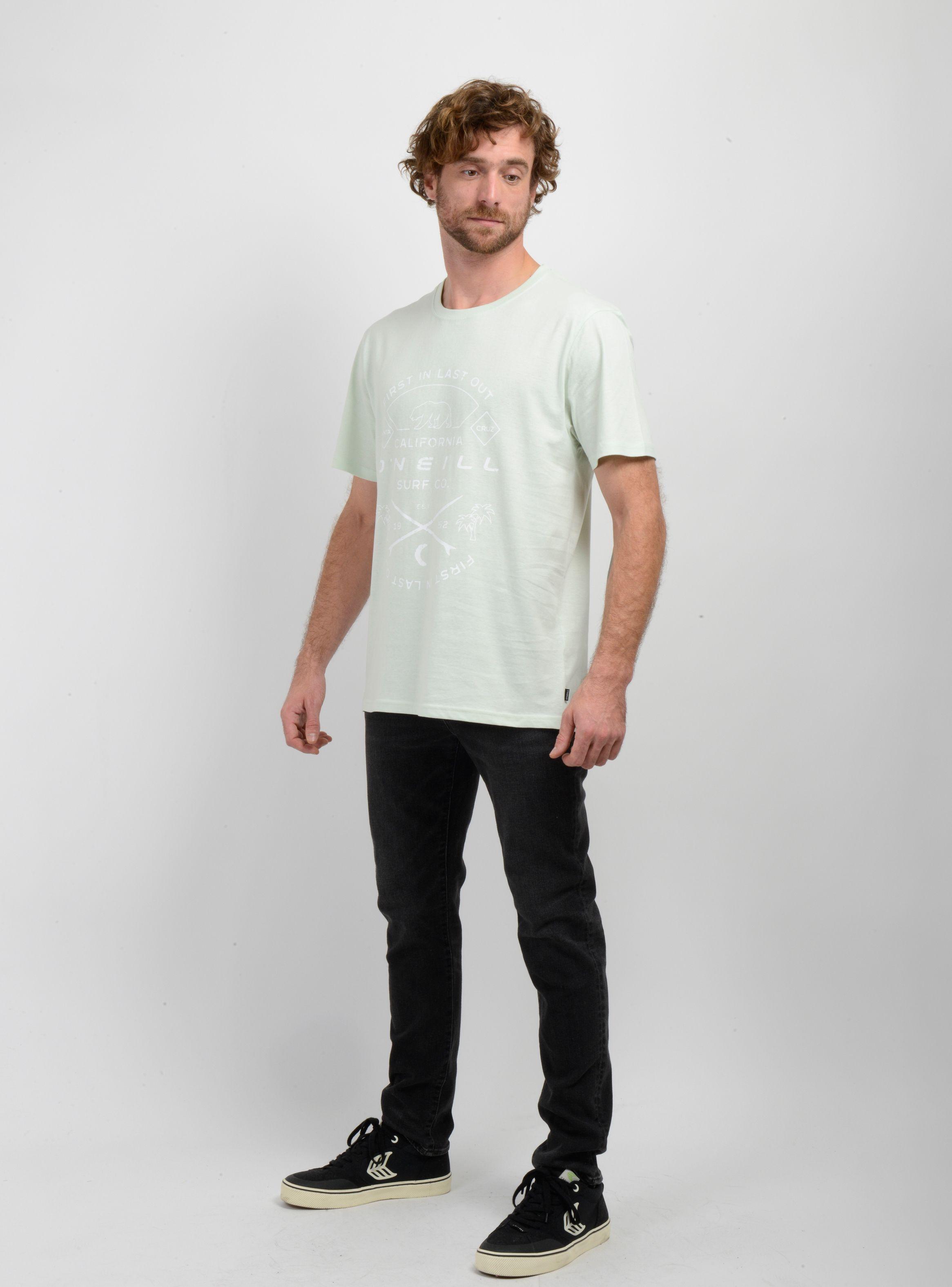 POLERA MANGA CORTA JACK O'NEILL MUIR VERDE CLARO-2