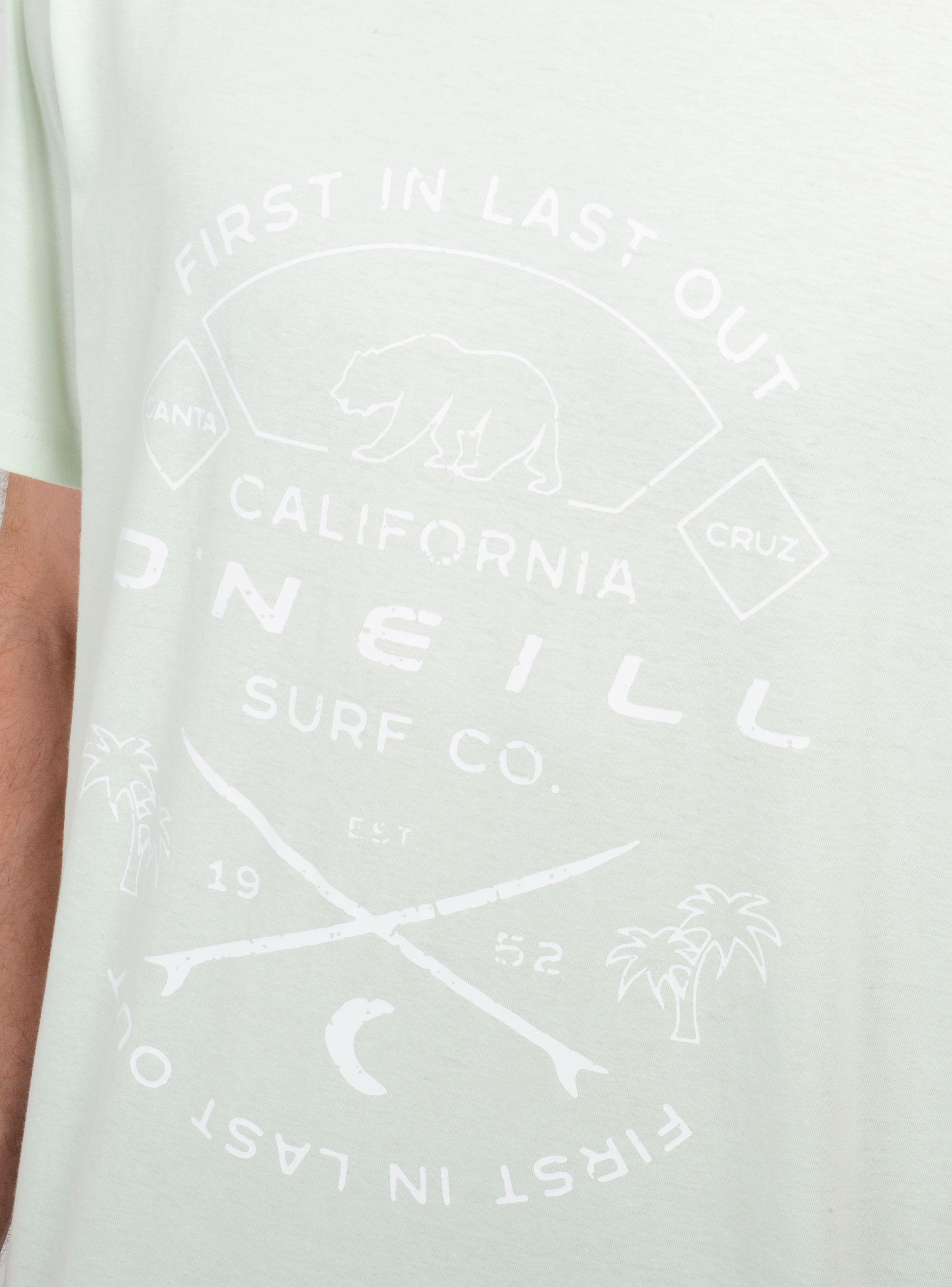 POLERA MANGA CORTA JACK O'NEILL MUIR VERDE CLARO-4