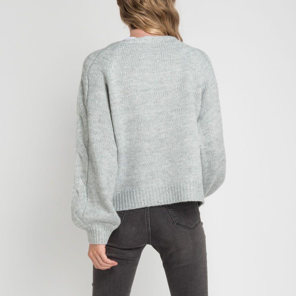 SWEATER I22MU147001 GRIS CLARO / PASTEL-2