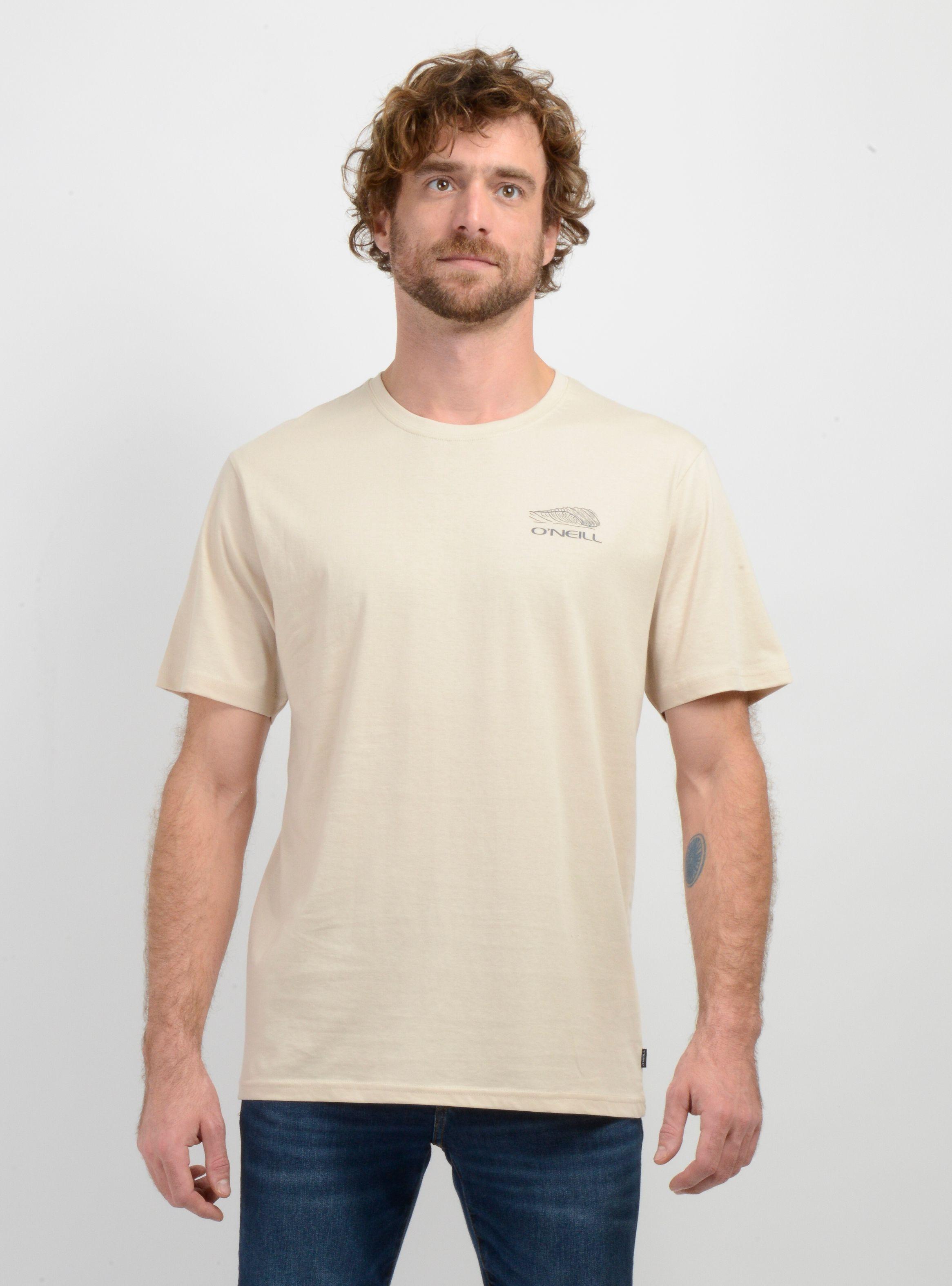 POLERA MANGA CORTA DUSK BEIGE CLARO-0