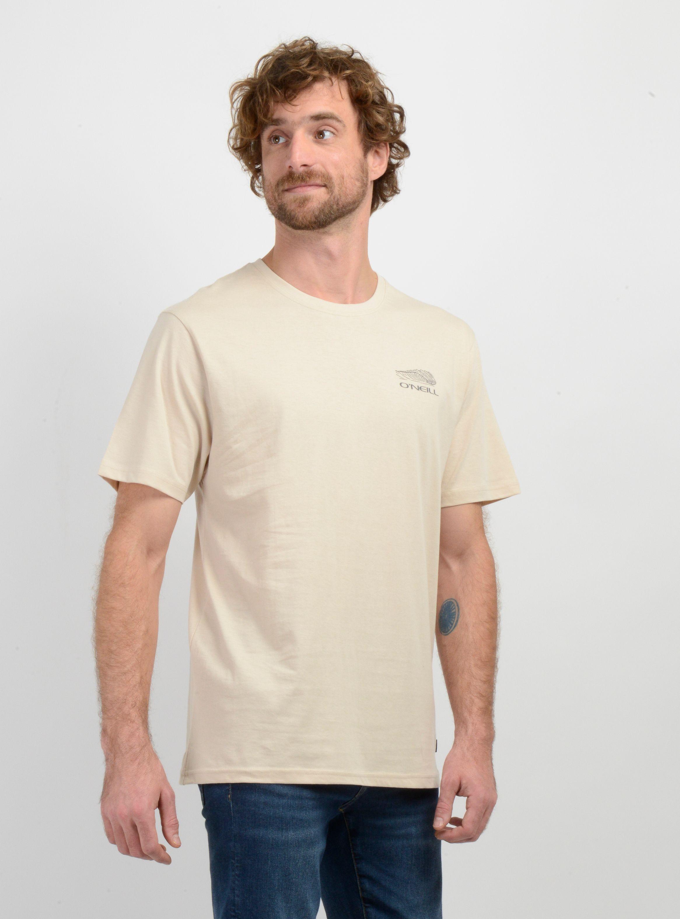 POLERA MANGA CORTA DUSK BEIGE CLARO-3