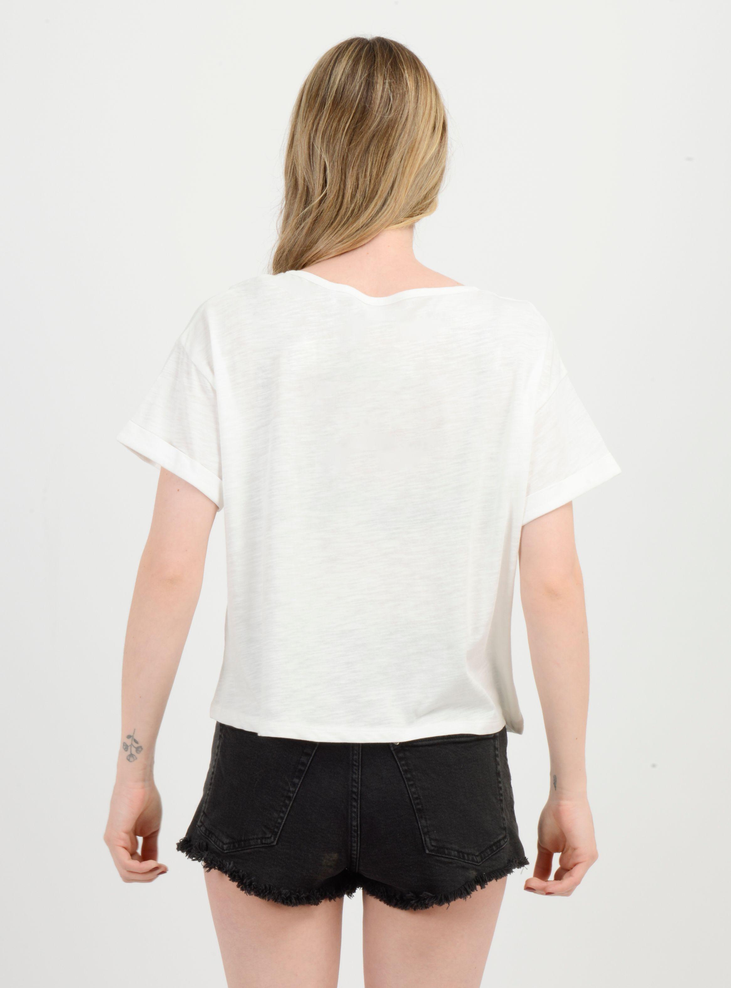 POLERA MANGA CORTA MOMENT CROP  BEIGE CLARO-1