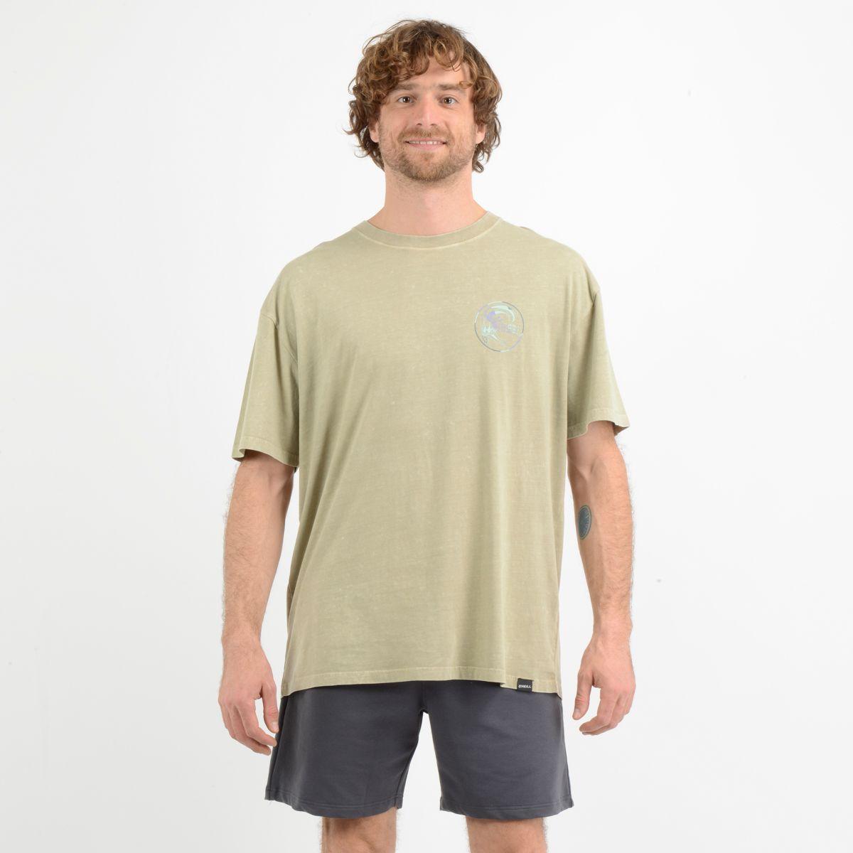 POLERA MANGA CORTA CORE BEIGE-0