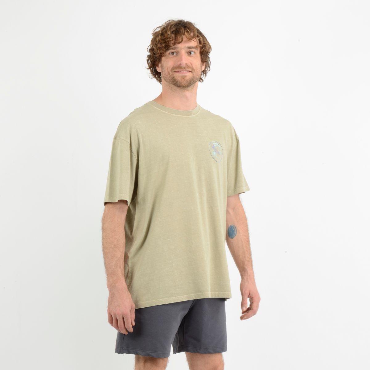 POLERA MANGA CORTA CORE BEIGE-2