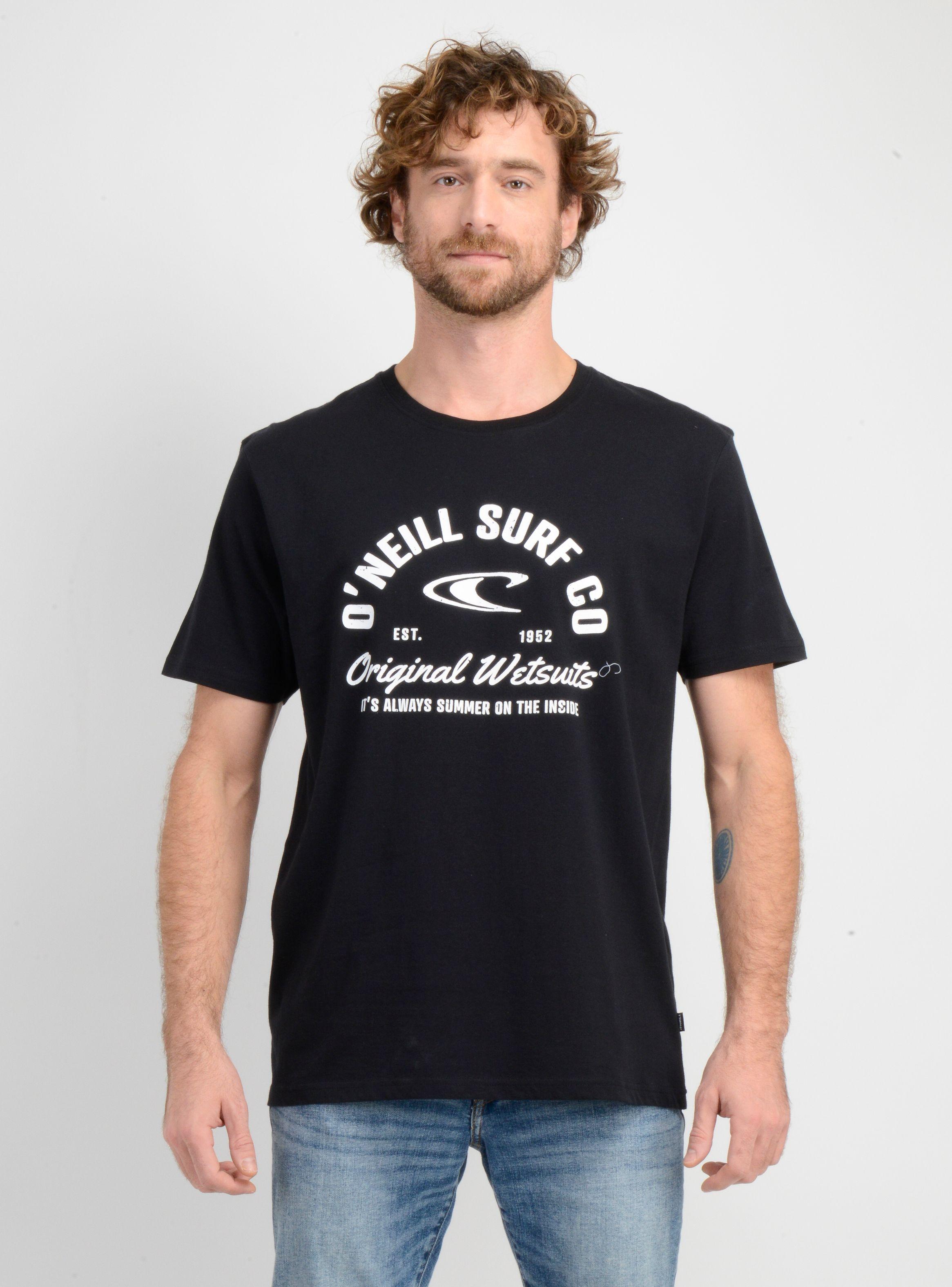 POLERA MANGA CORTA SURF CO NEGRO-0