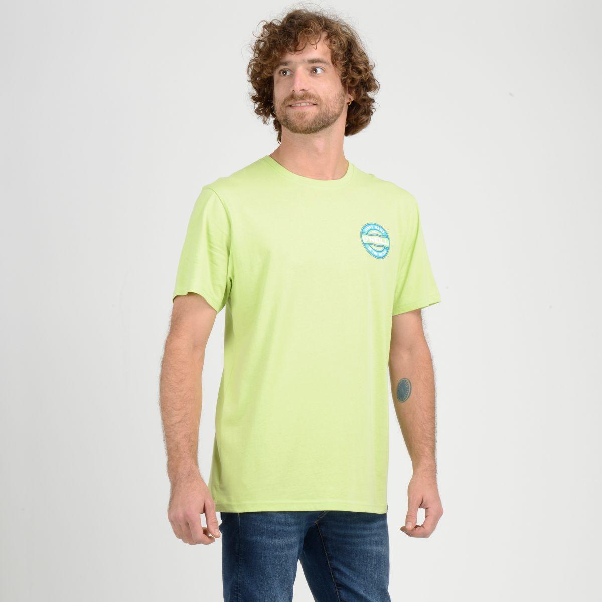 POLERA MANGA CORTA CAPTAIN  VERDE CLARO-1