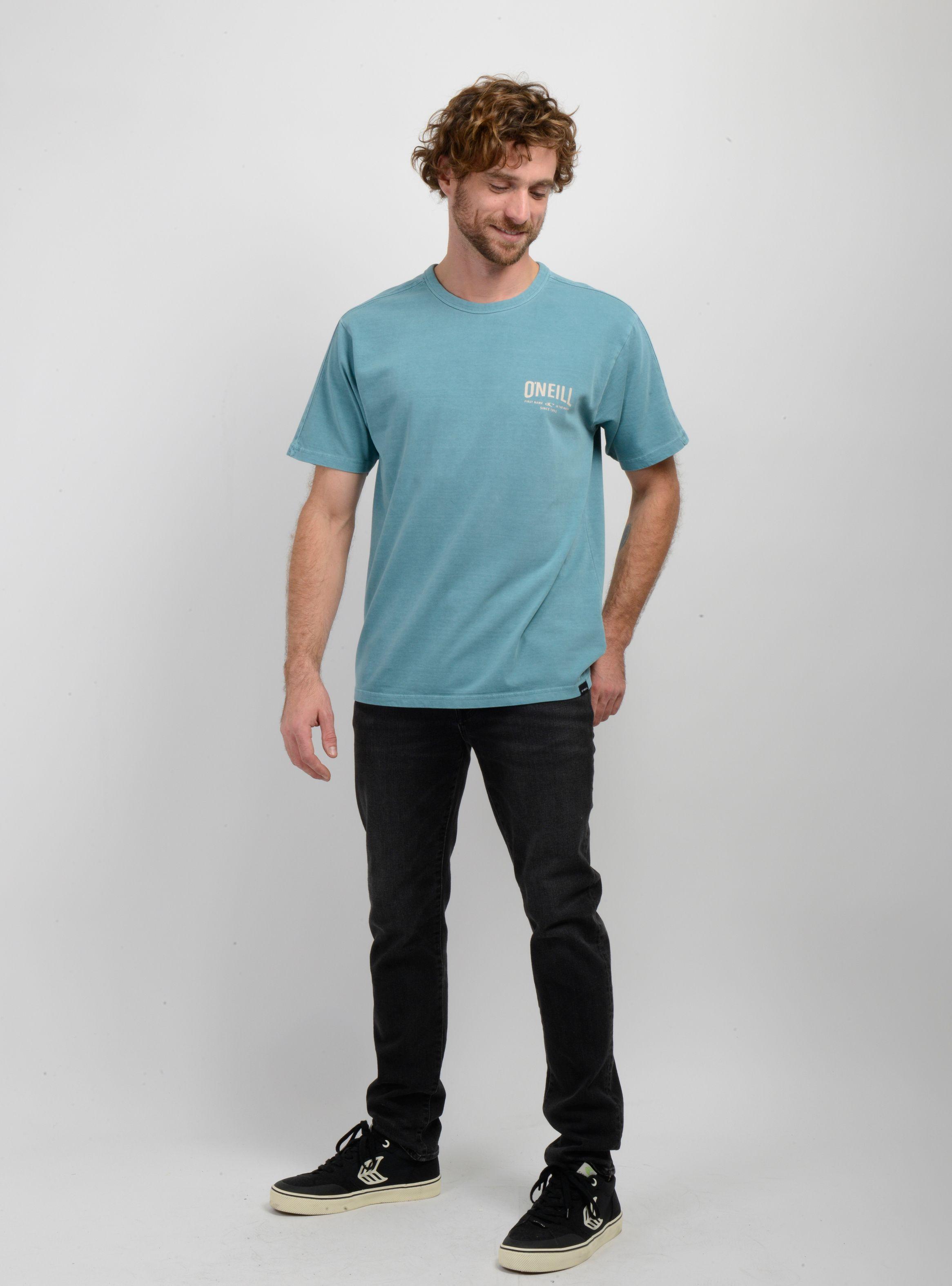 POLERA MANGA CORTA FIELDS VERDE OSCURO-2