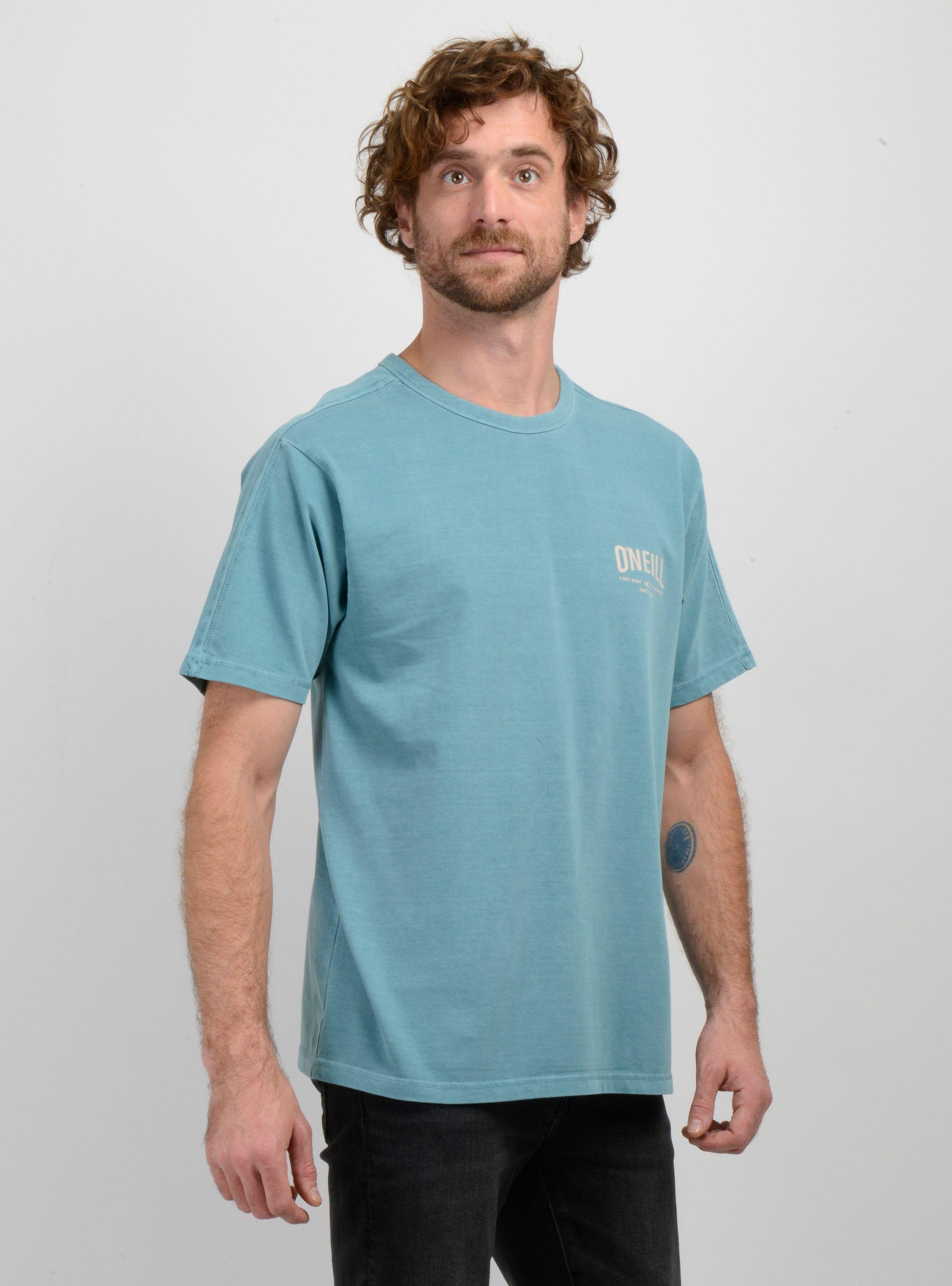 POLERA MANGA CORTA FIELDS VERDE OSCURO-3