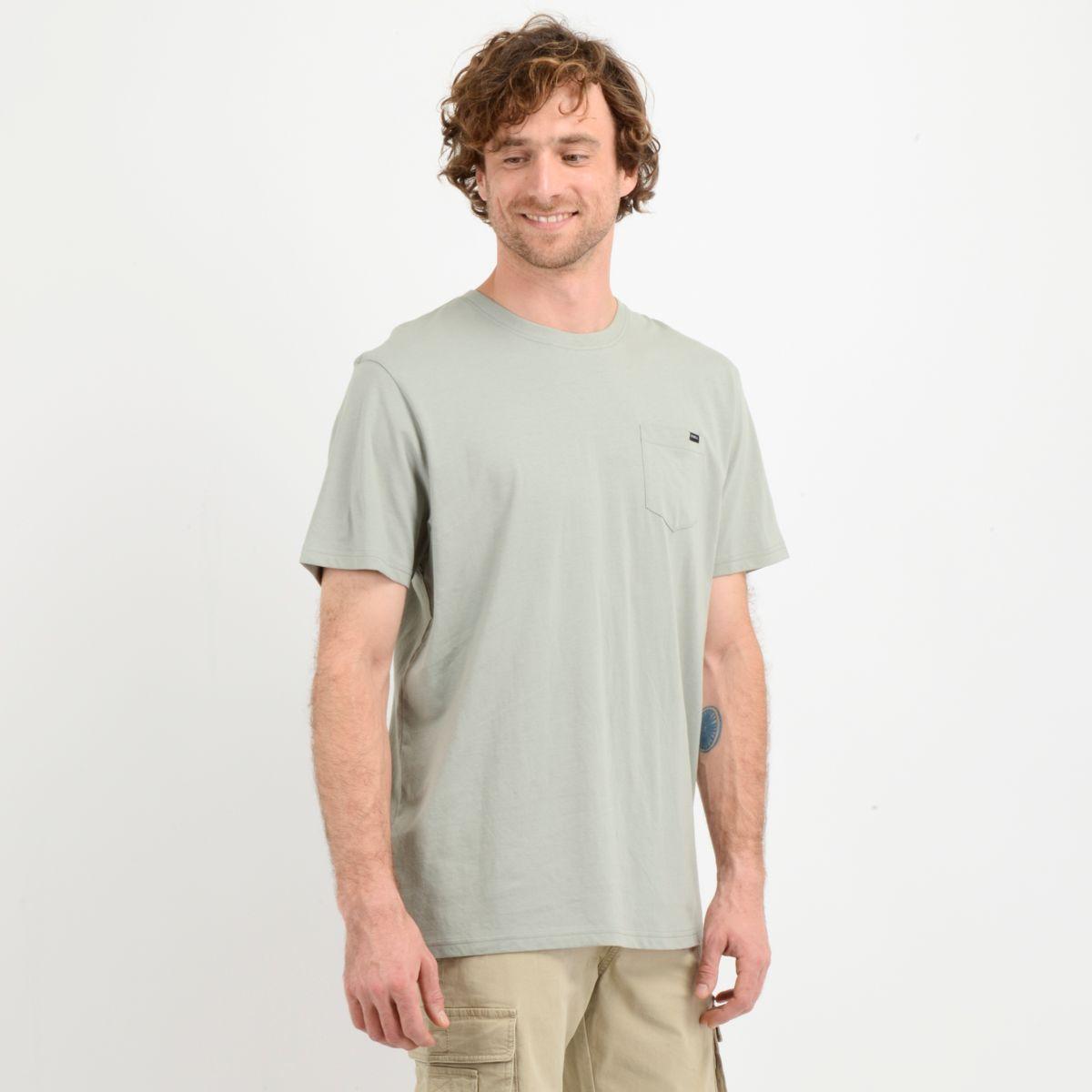 POLERA MANGA CORTA EAST CLIFF  VERDE-3