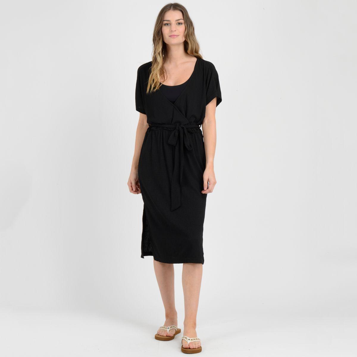 VESTIDO RIBBON  NEGRO-0
