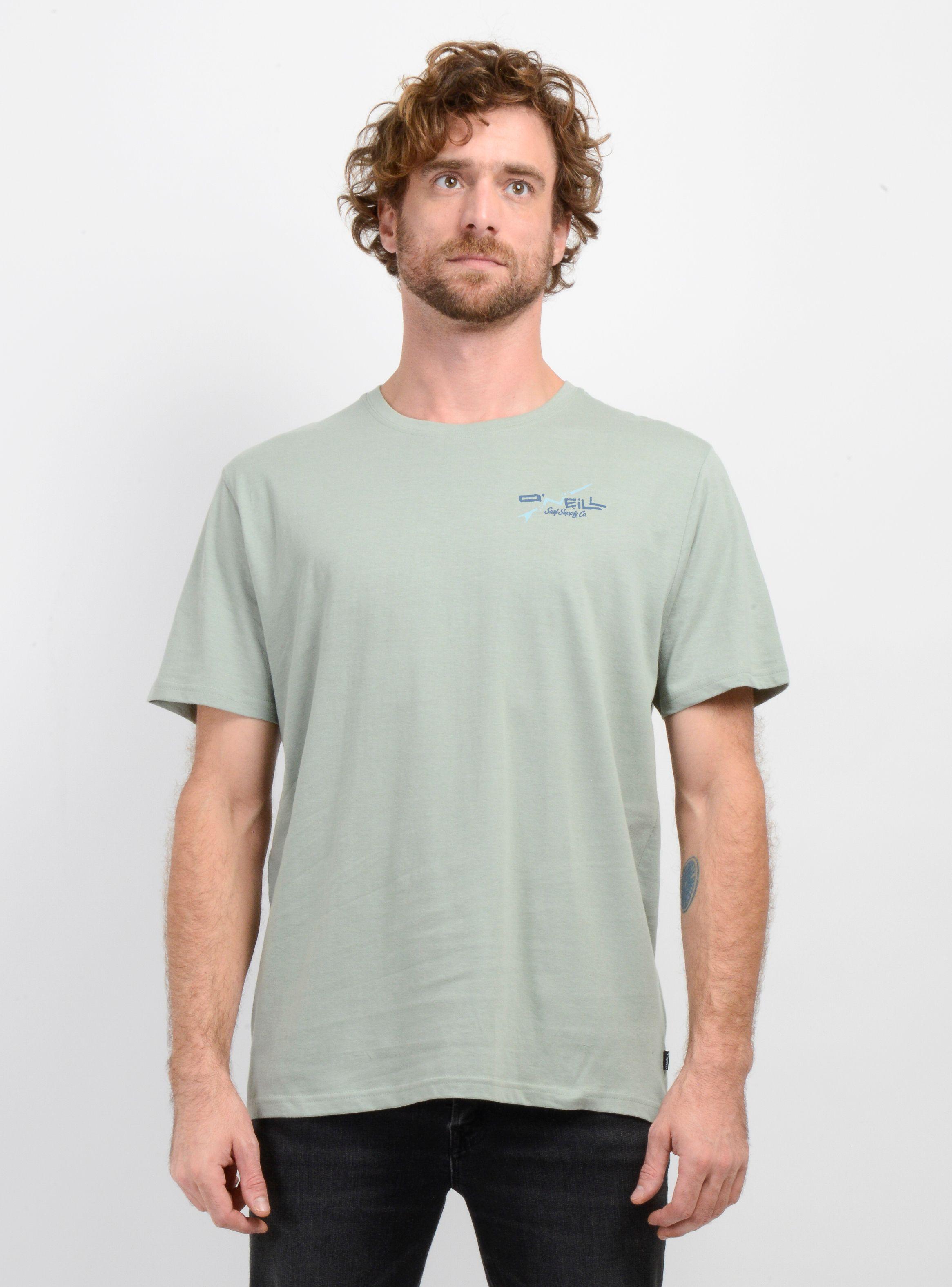 POLERA MANGA CORTA SURFBOARD VERDE CLARO-0