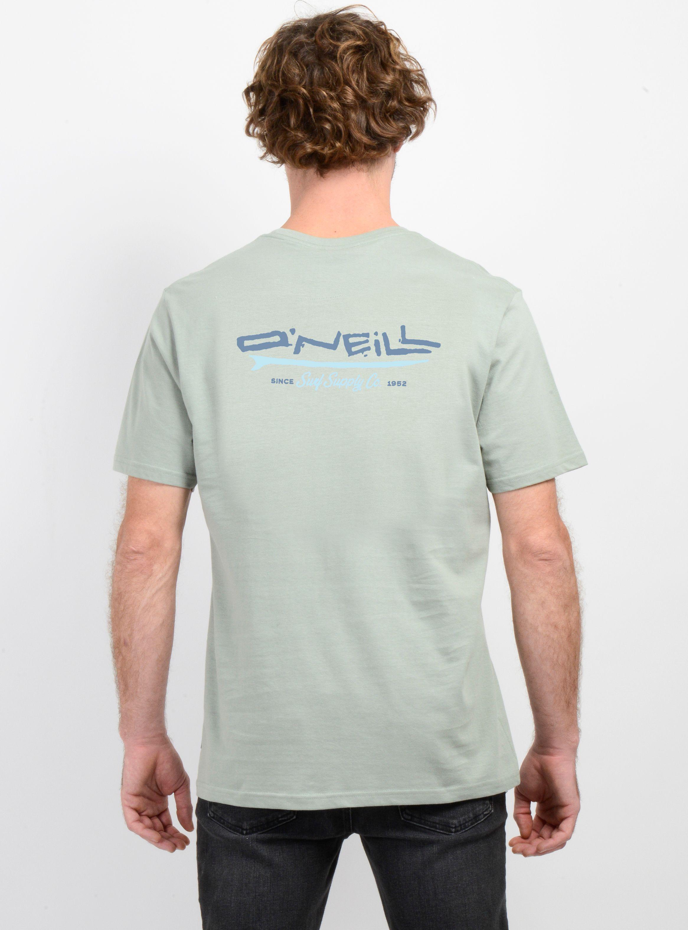 POLERA MANGA CORTA SURFBOARD VERDE CLARO-1