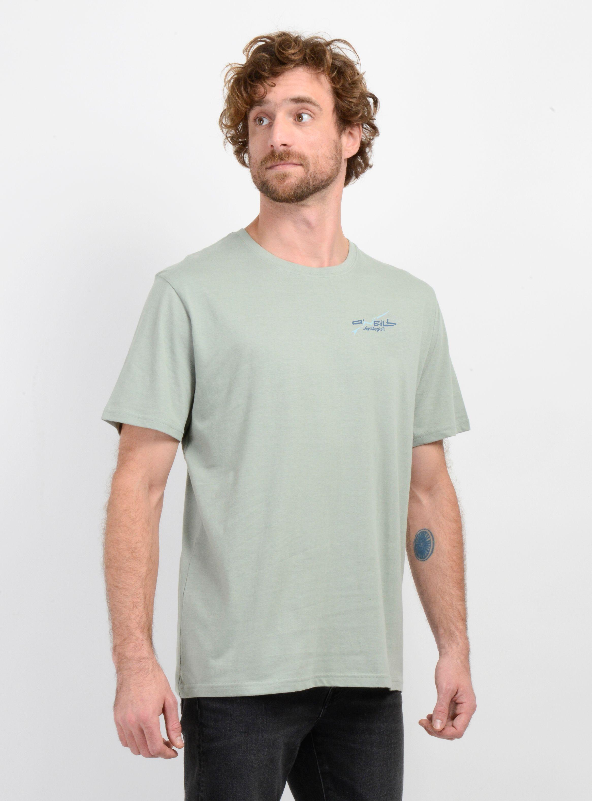 POLERA MANGA CORTA SURFBOARD VERDE CLARO-3