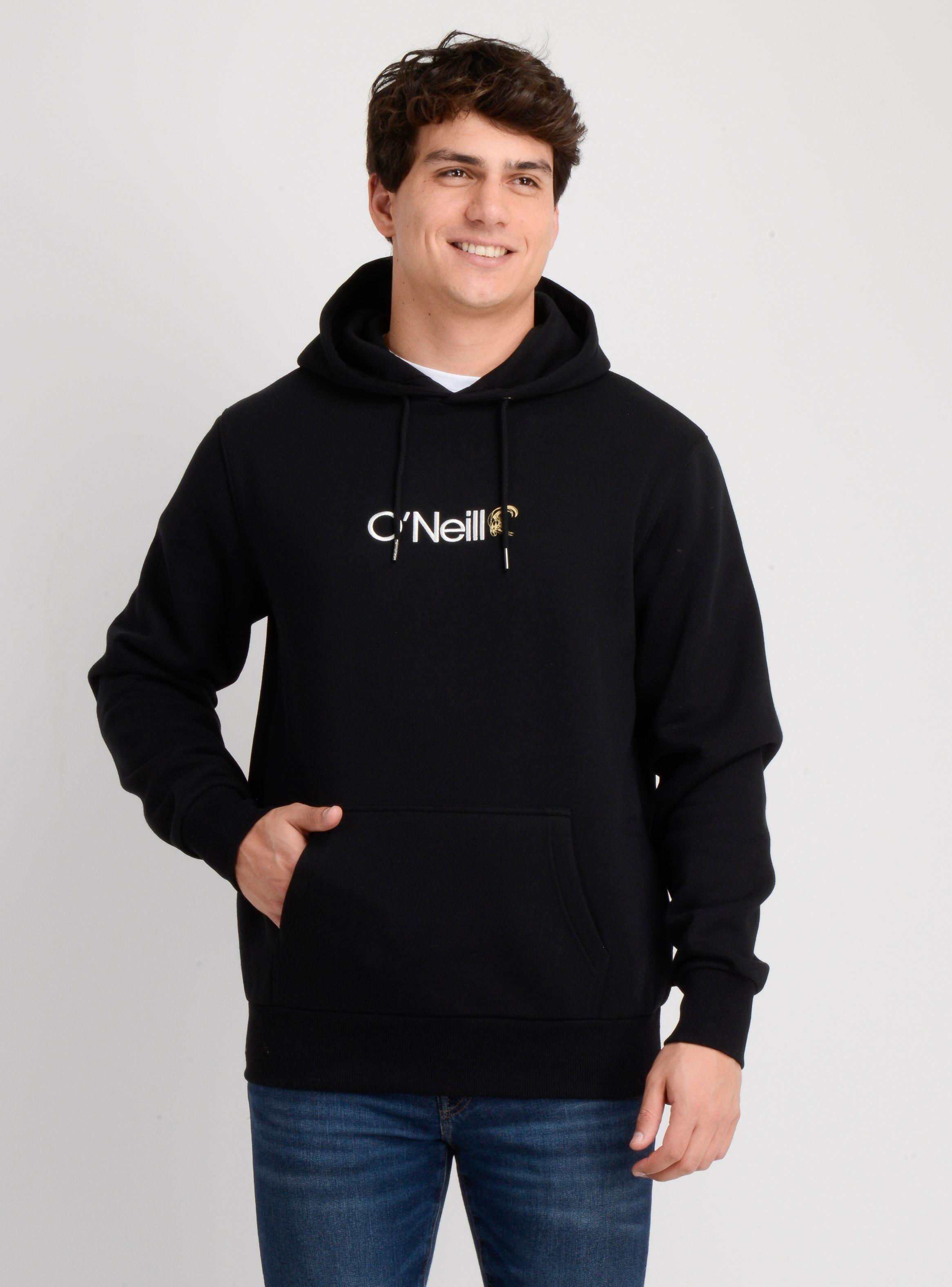 POLERON HOODIE OG VERBAGE NEGRO-0