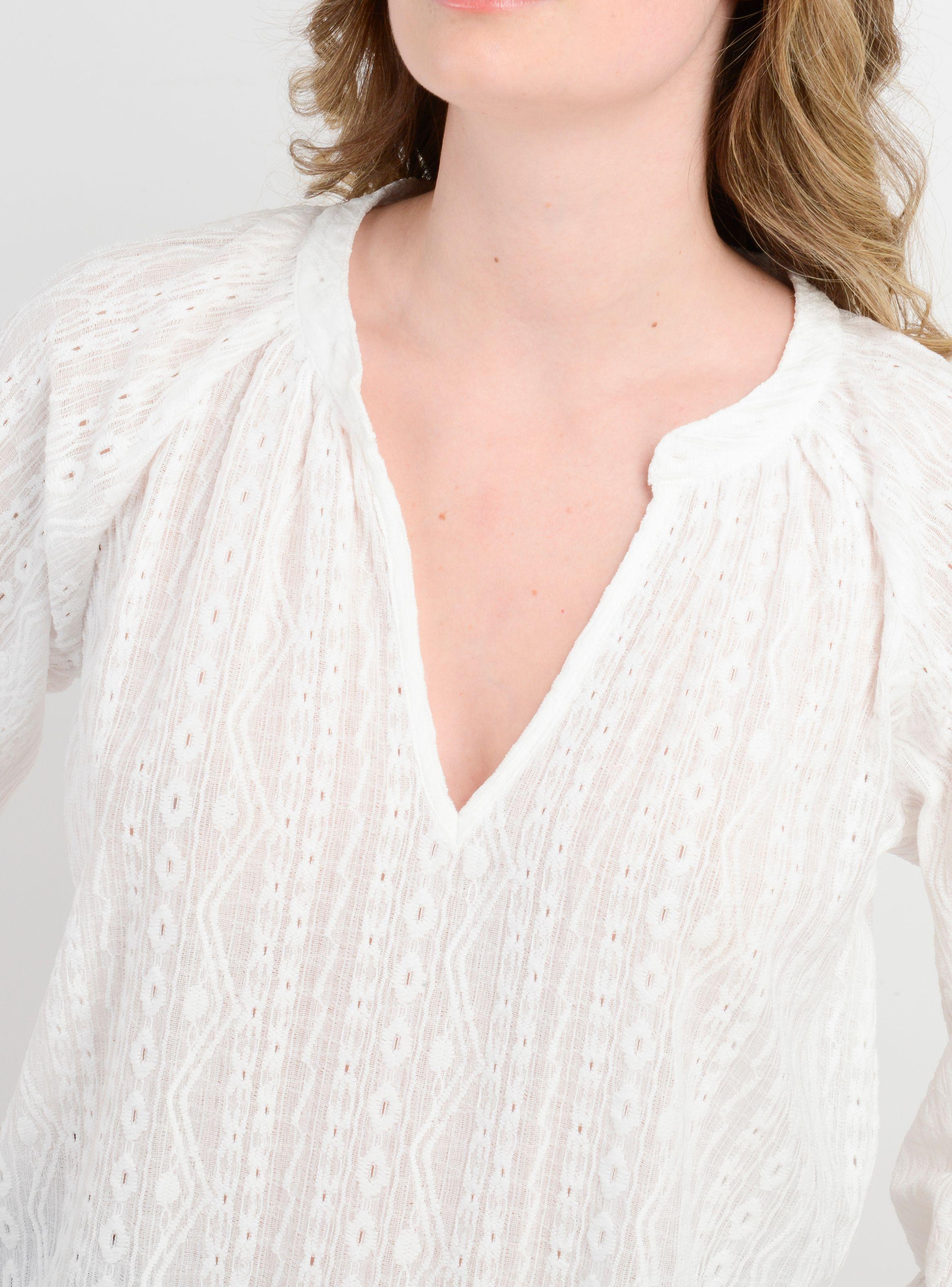 BLUSA MANGA LARGA BELLE BEIGE CLARO-4