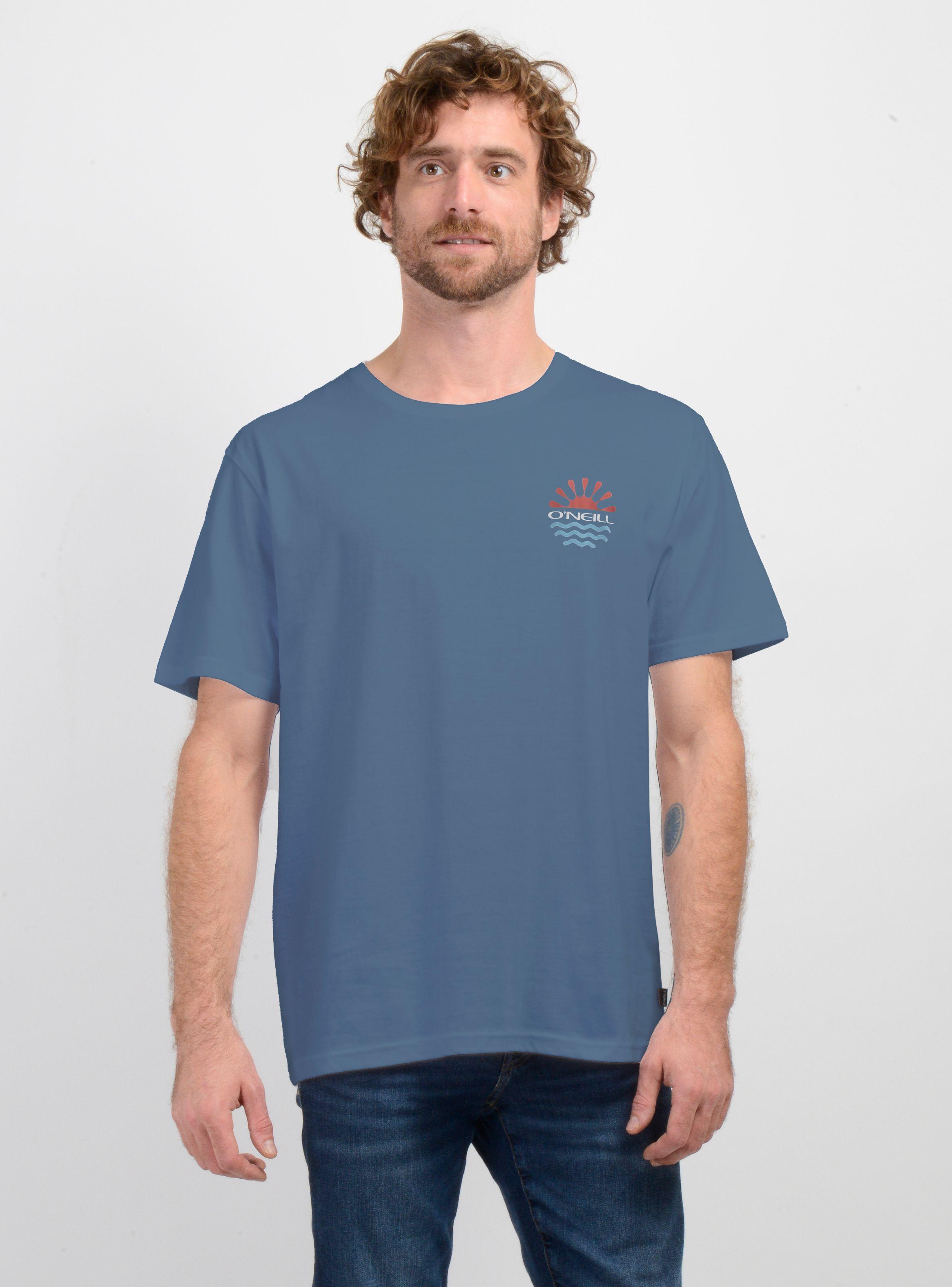 POLERA MANGA CORTA SUN AZUL-0