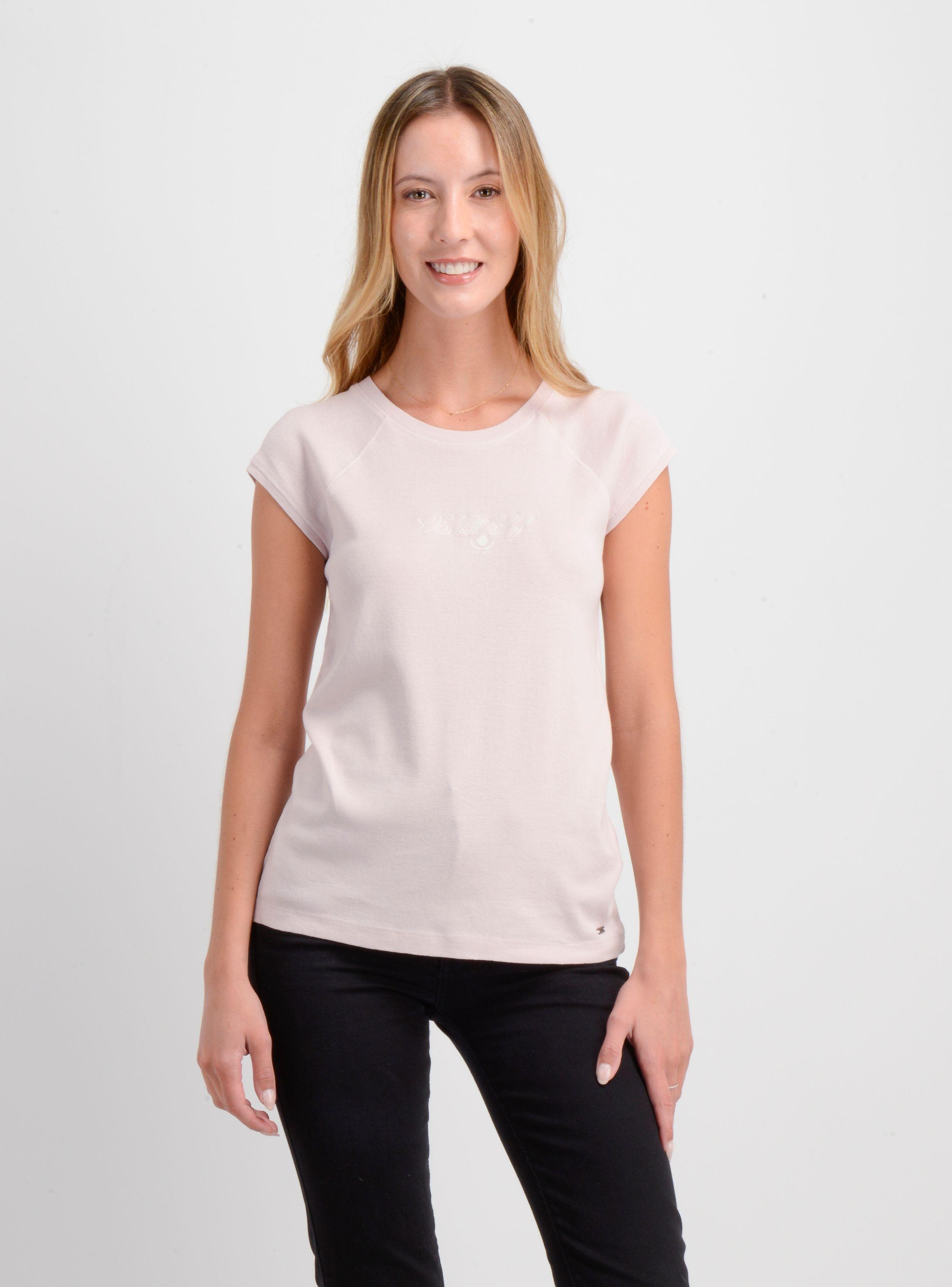 POLERA MANGA CORTA MONETTE ROSADO-0